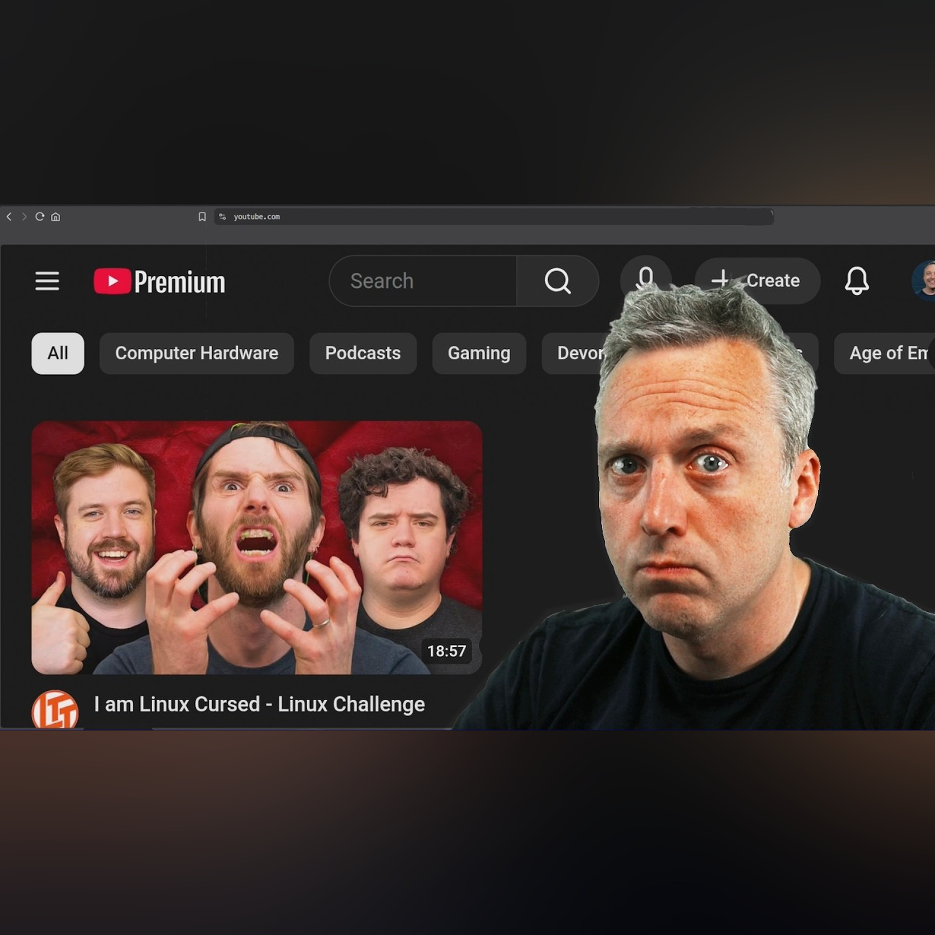 I React to LTT's Linux Challenge Pt.2 - They're Getting It episode artwork