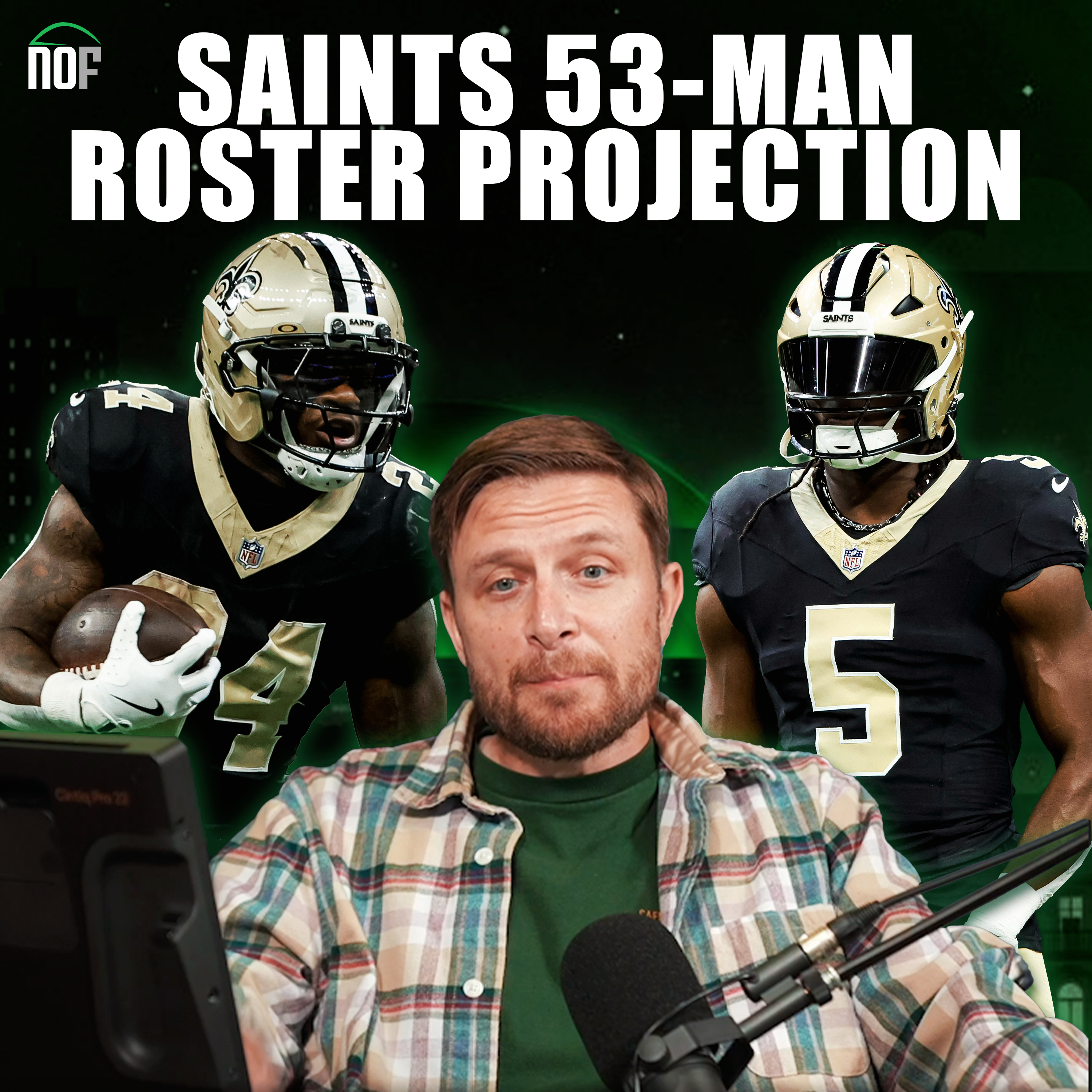 Saints 53-Man Projections: Which Running Back Did Alvin Kamara Knock Off? episode artwork