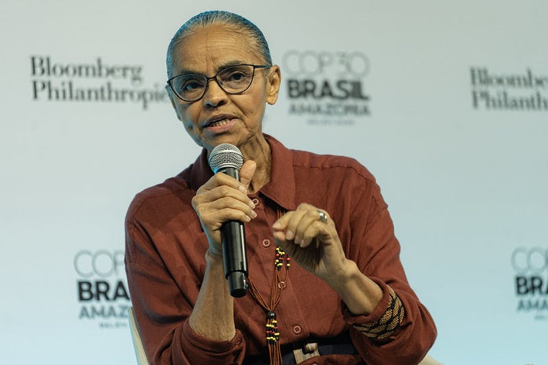 Marina Silva exalta manifestações na COP30 depois de COPs em países autoritários Marina Silva exalta manifestações na COP30 depois de COPs em países autoritários