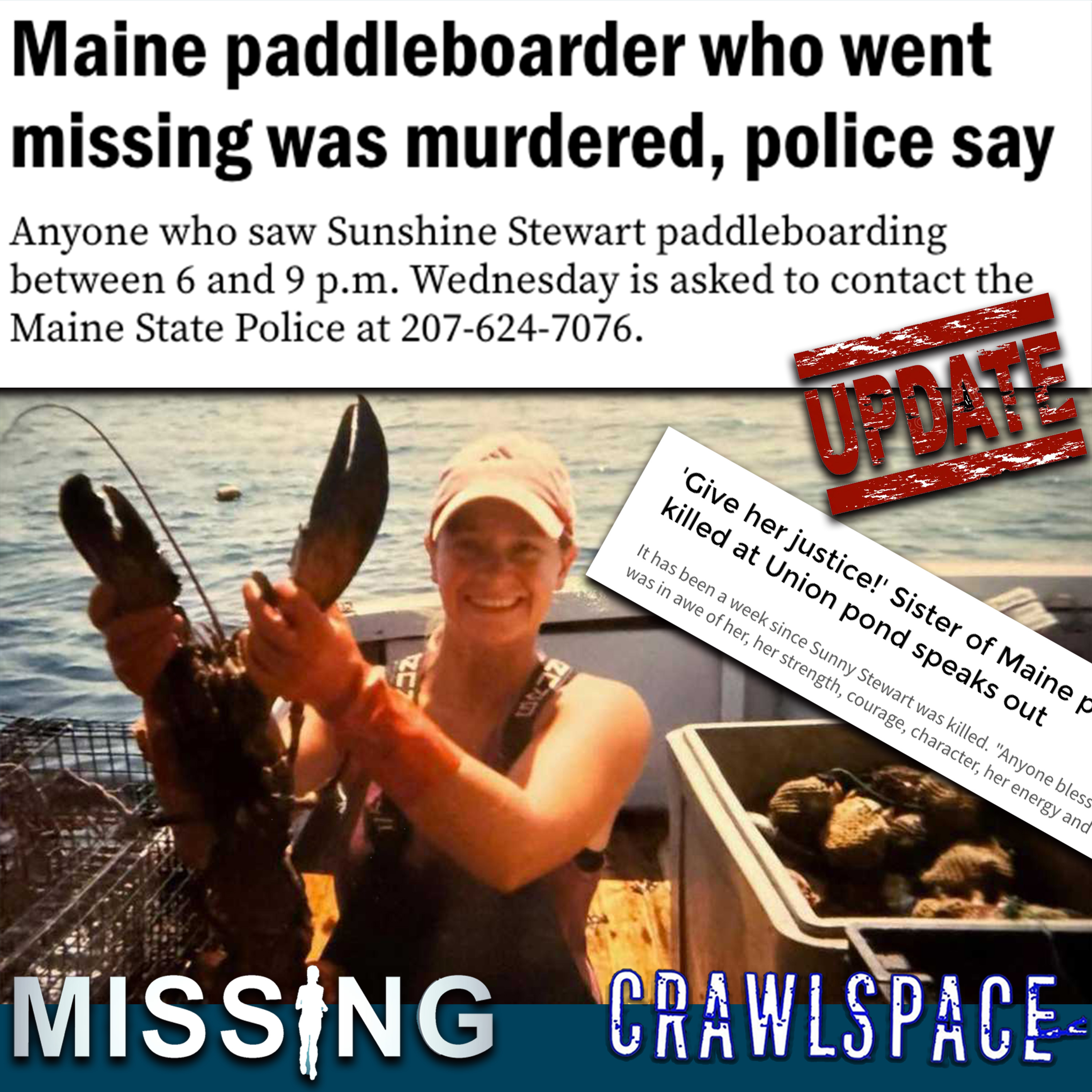 62 // New England Serial Killer Update / Sunshine Stewart Homicide episode artwork