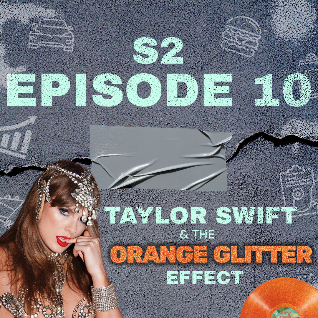 Taylor Swift & The Orange Glitter Effect