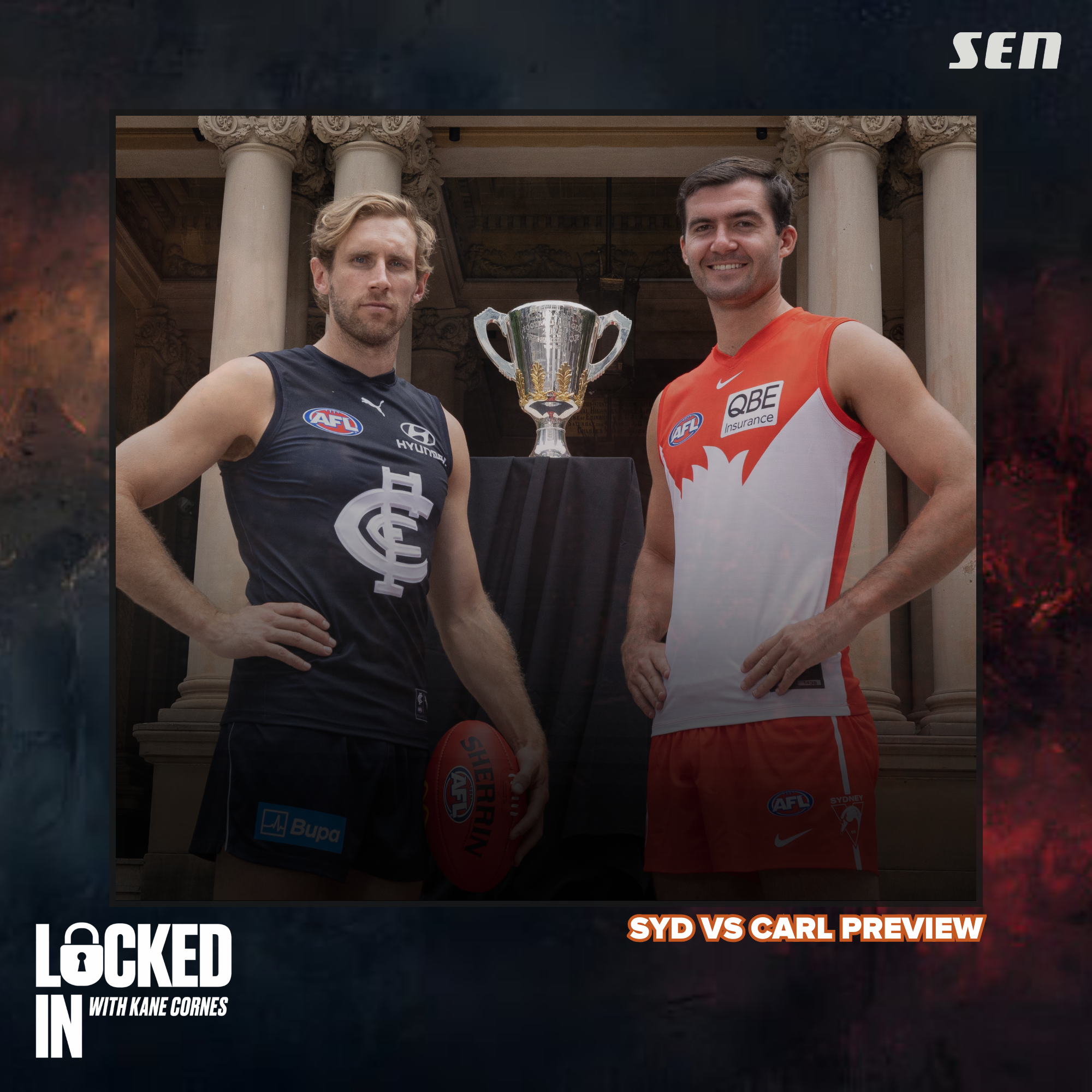"They've got to be courageous." | Kane and Hodgey preview Sydney vs Carlton (05.03.26)