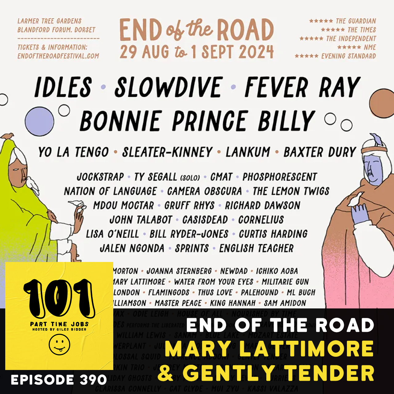 End of the Road: Mary Lattimore and Gently Tender