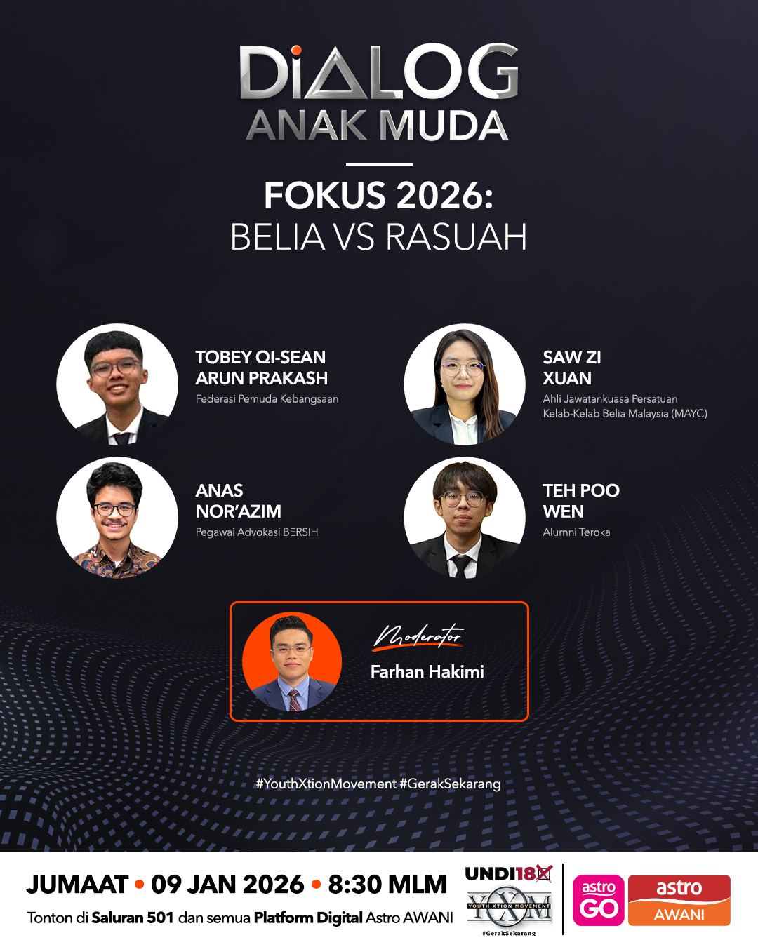 Dialog Anak Muda: Fokus 2026 | Belia vs rasuah