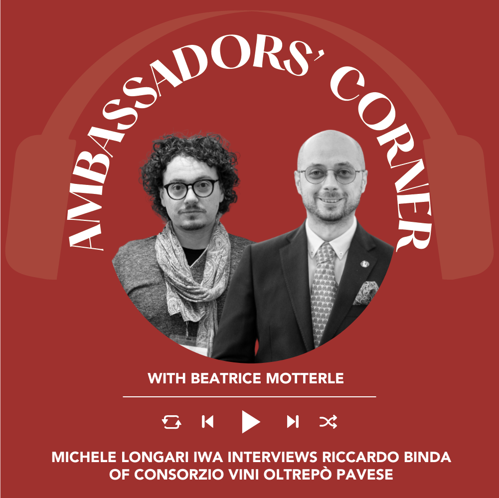 Ep. 2539 Michele Longari IWA interviews Riccardo Binda, Director of Consorzio Vini Oltrepò Pavese | Clubhouse Ambassadors' Corner