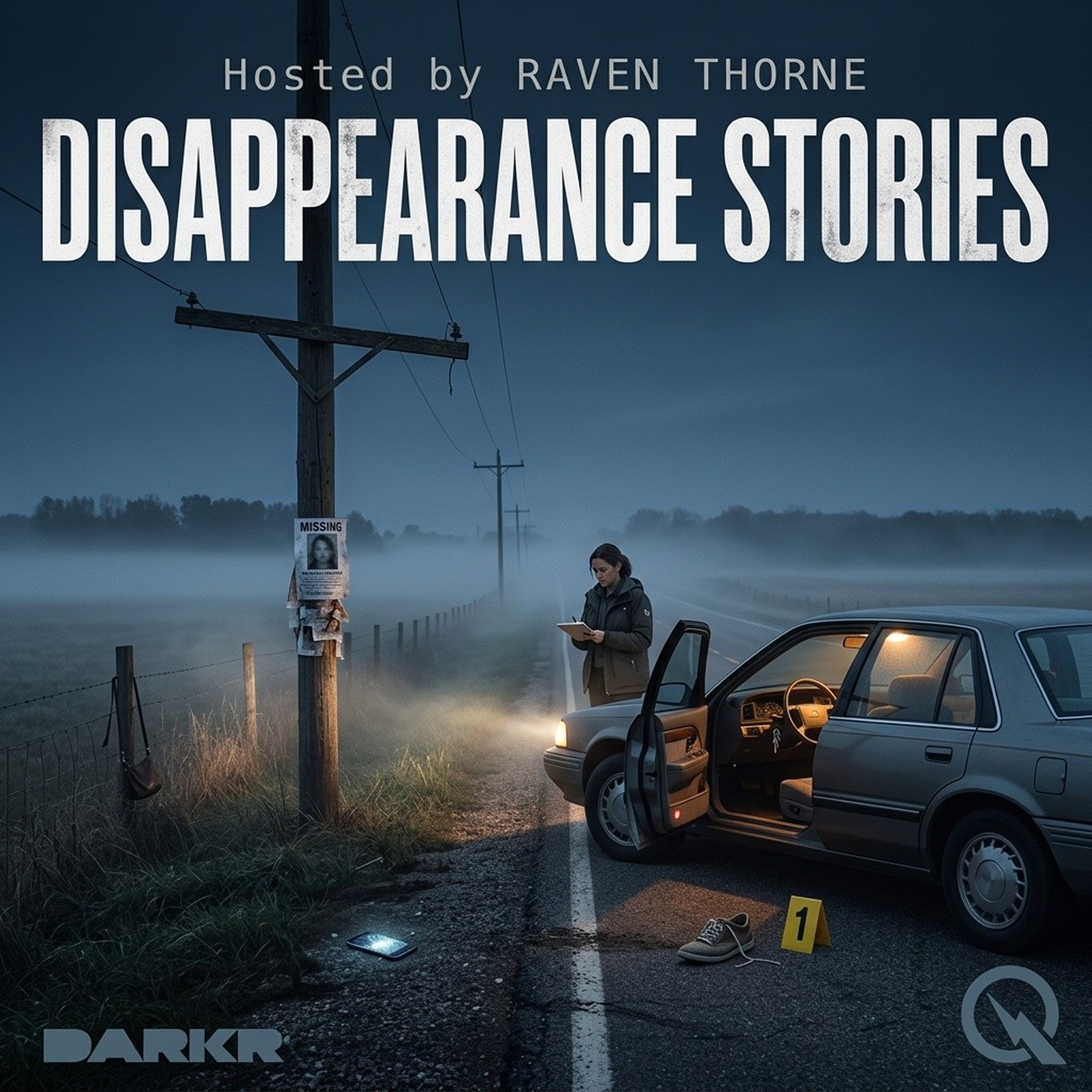 Disappearance Stories podcast artwork