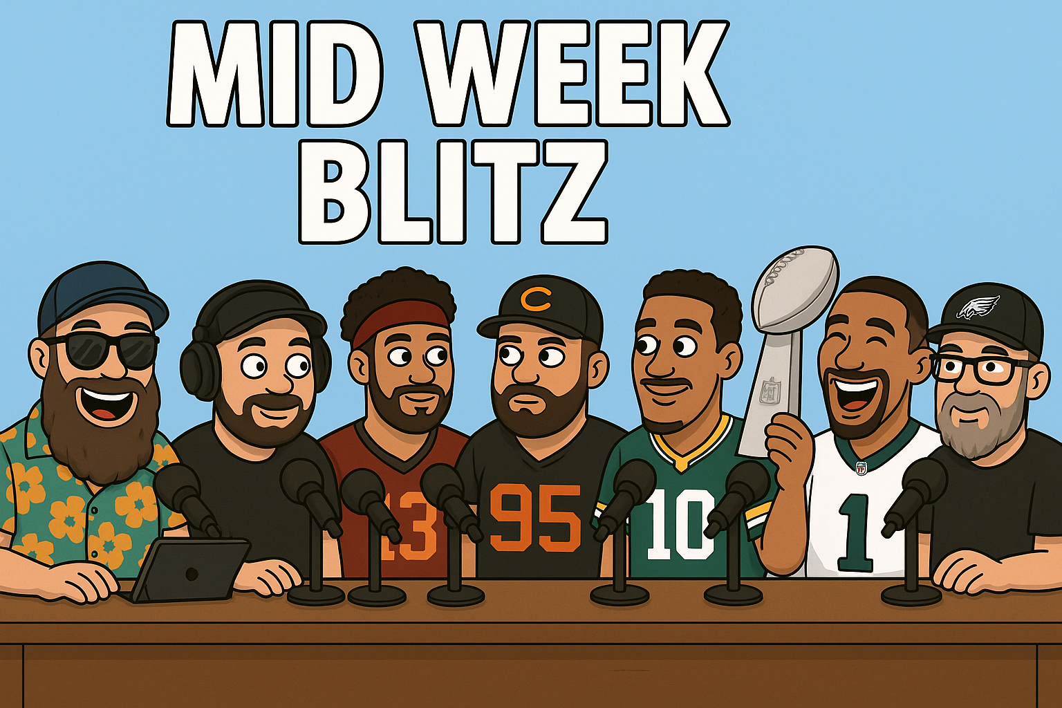 Midweek Blitz Madness: Unfiltered Hot Takes and Football Talk! episode artwork