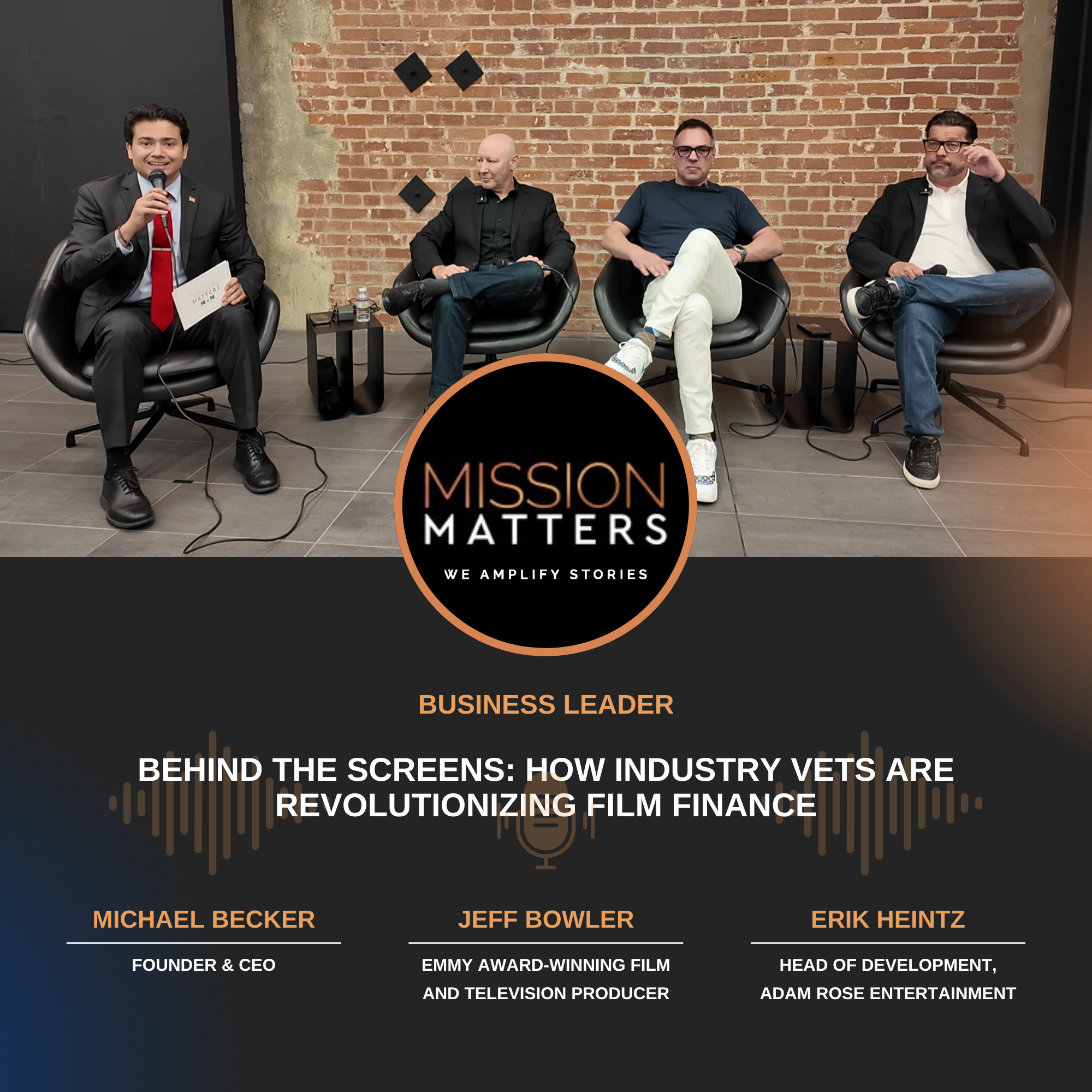 Behind the Screens: How Industry Vets Are Revolutionizing Film Finance
