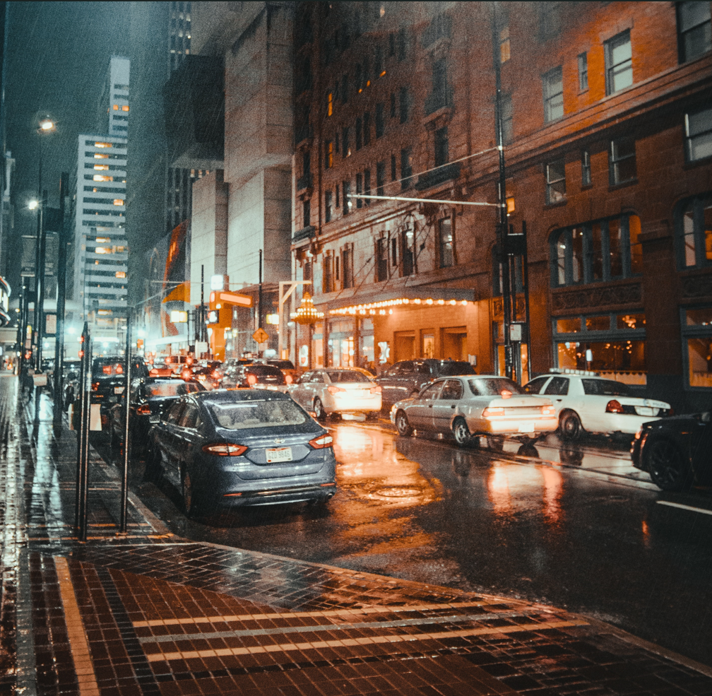 Rain On Street Traffic: 3-Hour Tranquil Rainfall Sounds for Blissful Sleepiness