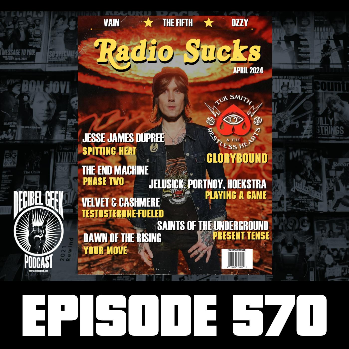 Radio Sucks Radio Show April 2024 - Ep570