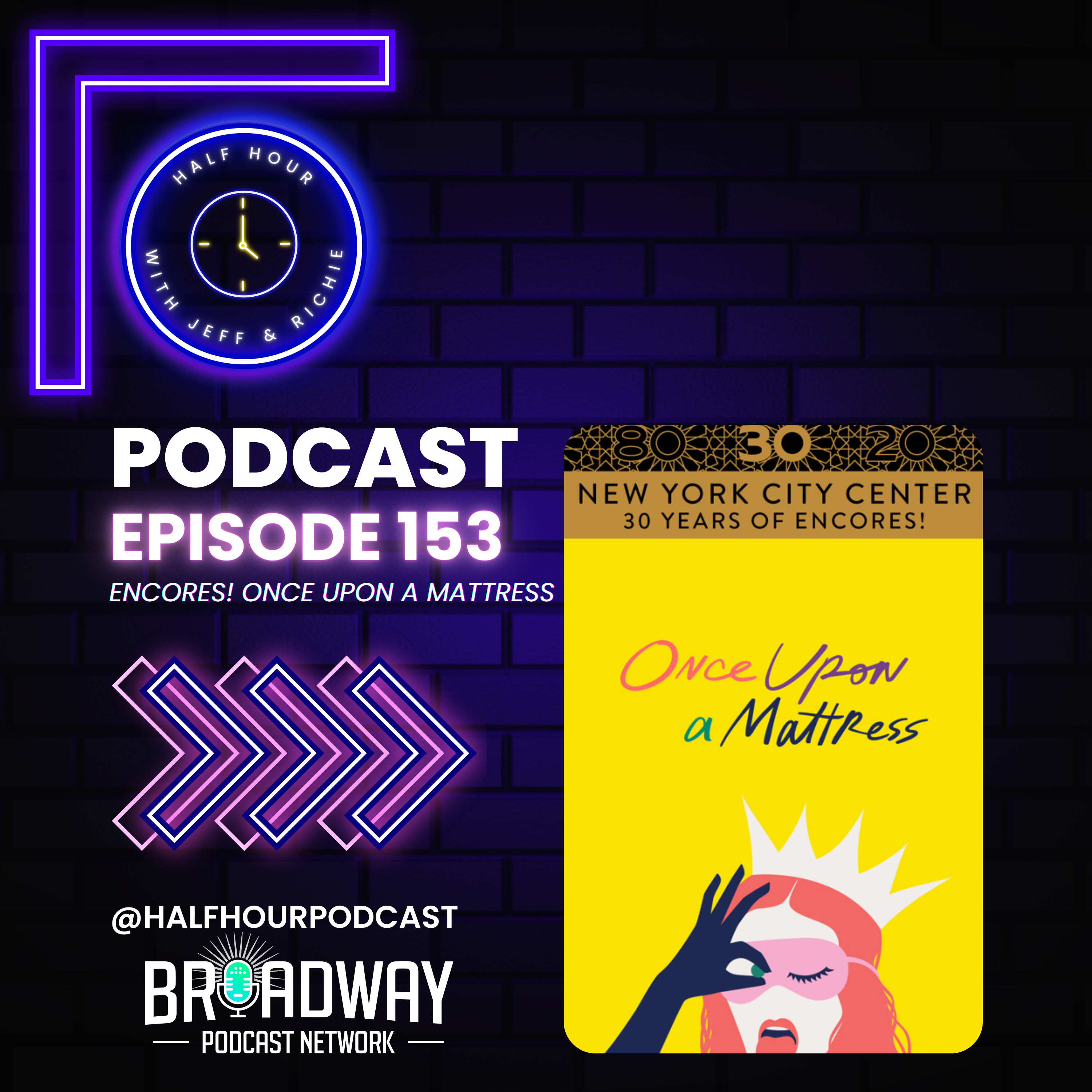 New York City Center Encores! ONCE UPON A MATTRESS - A Post Show Analysis episode artwork