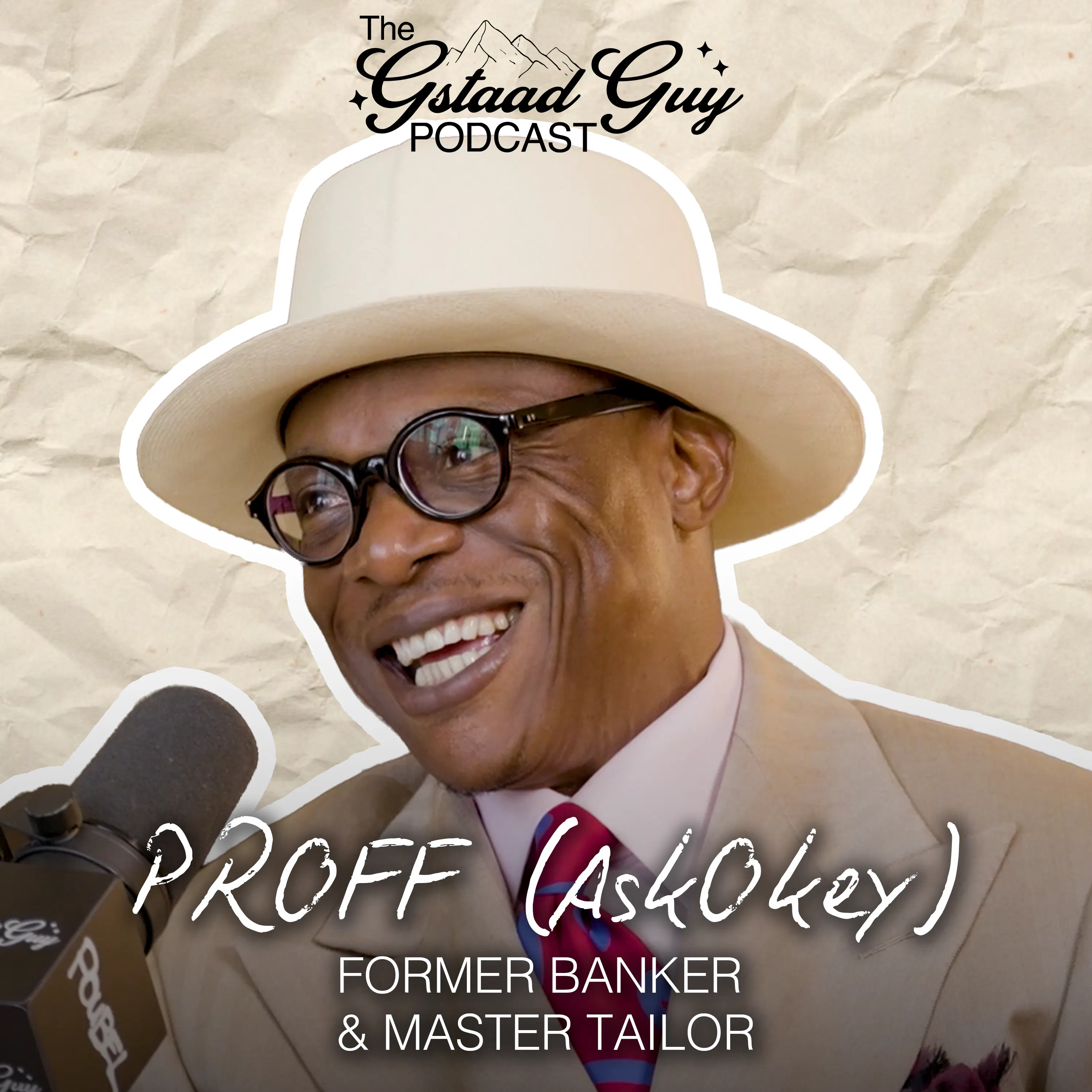 Former Banker & Master Tailor: PROFF (AskOkey) – Reinvention, Identity, & The Power of Dressing Well episode artwork