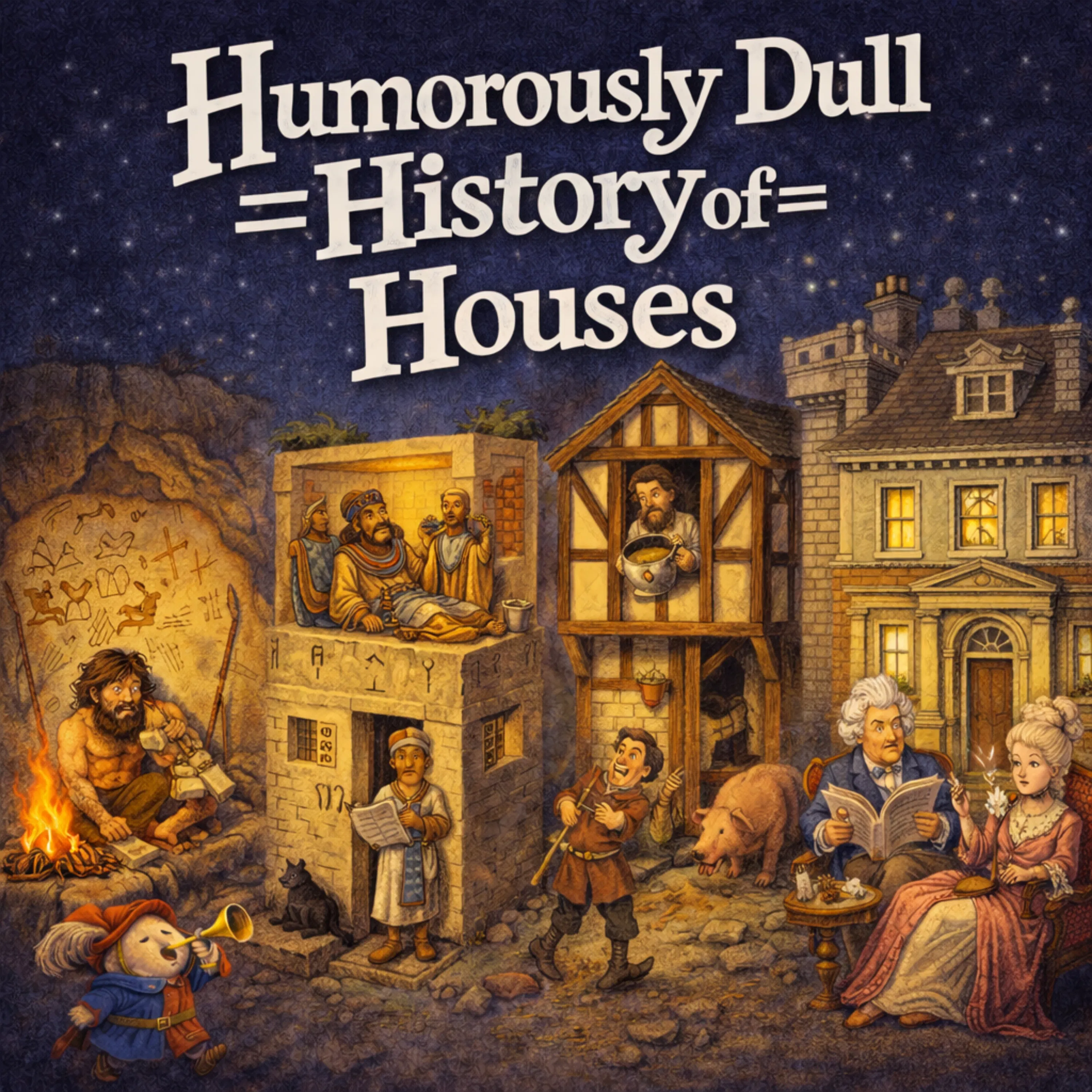 Houses | Funny History for Sleep episode artwork