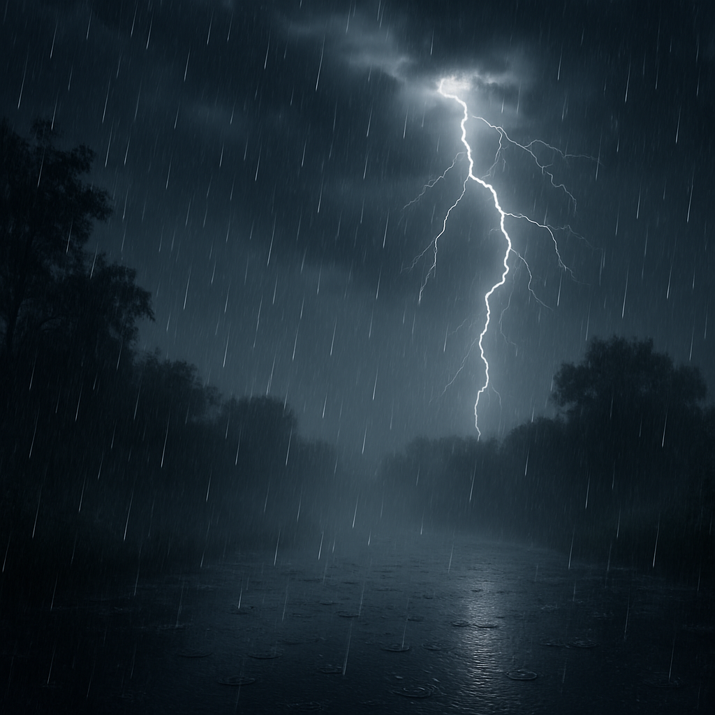 Soothing Rain & Thunder Sounds White Noise | Rain And Thunder | Sleep Sounds