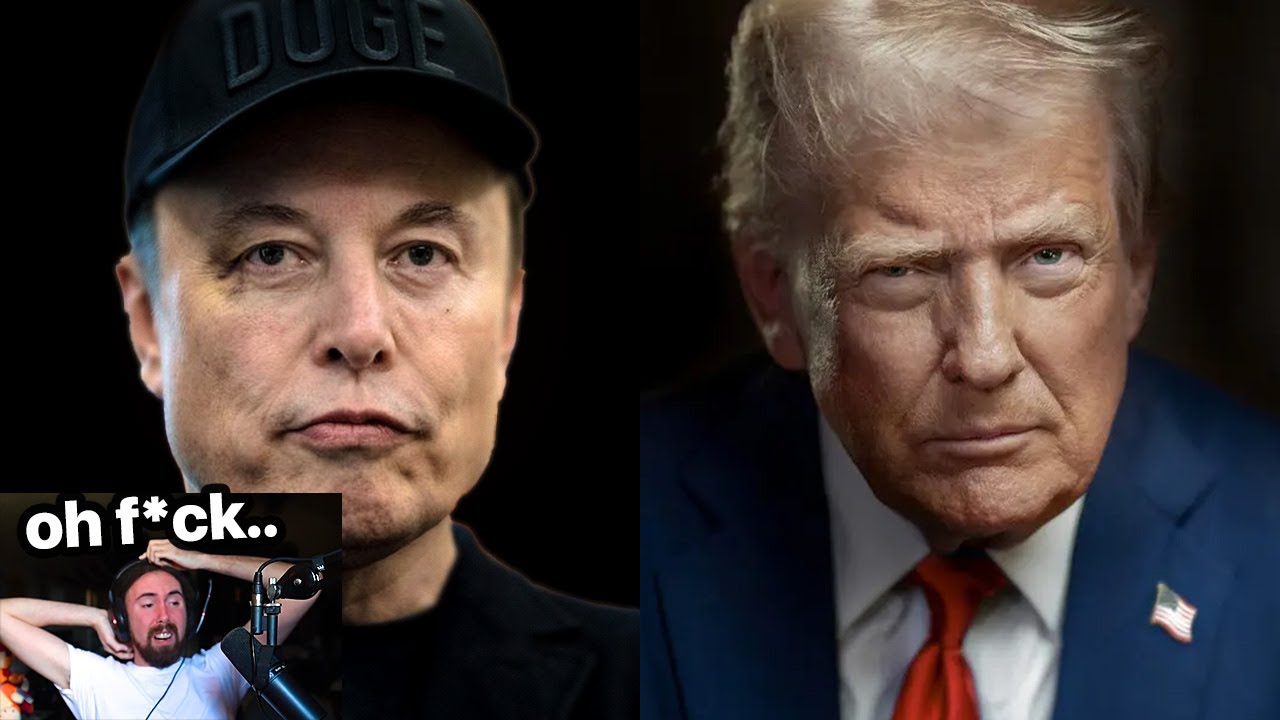 Trump and Elon: it's over.. | Asmongold TV