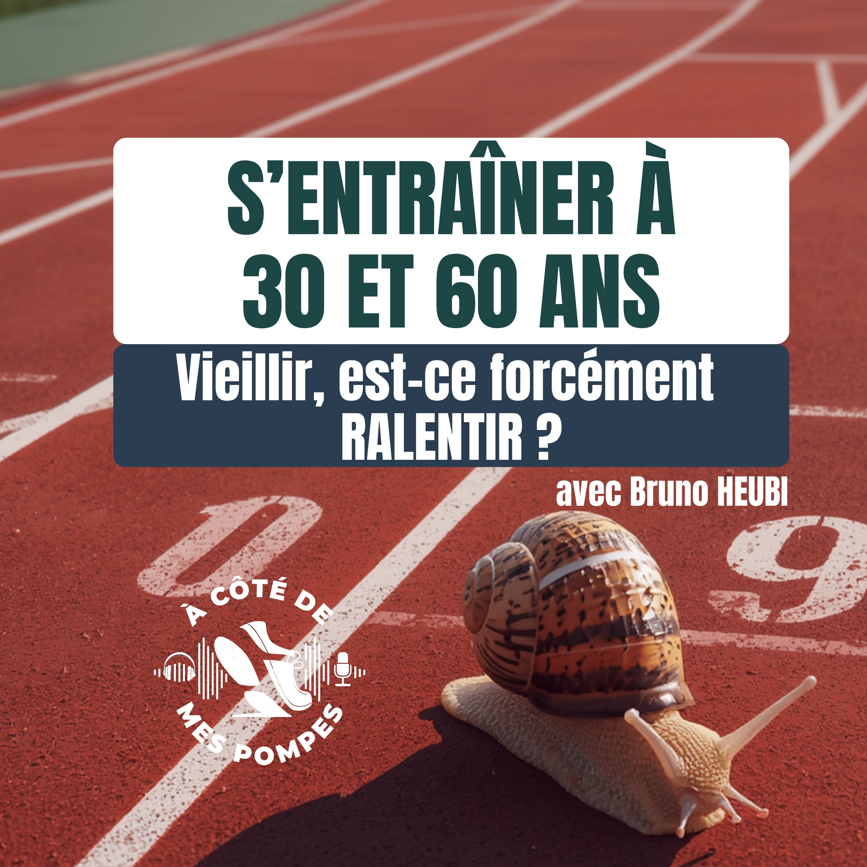 344 - Vieillir en course à pied : est-ce forcément ralentir ? (avec Bruno HEUBI)