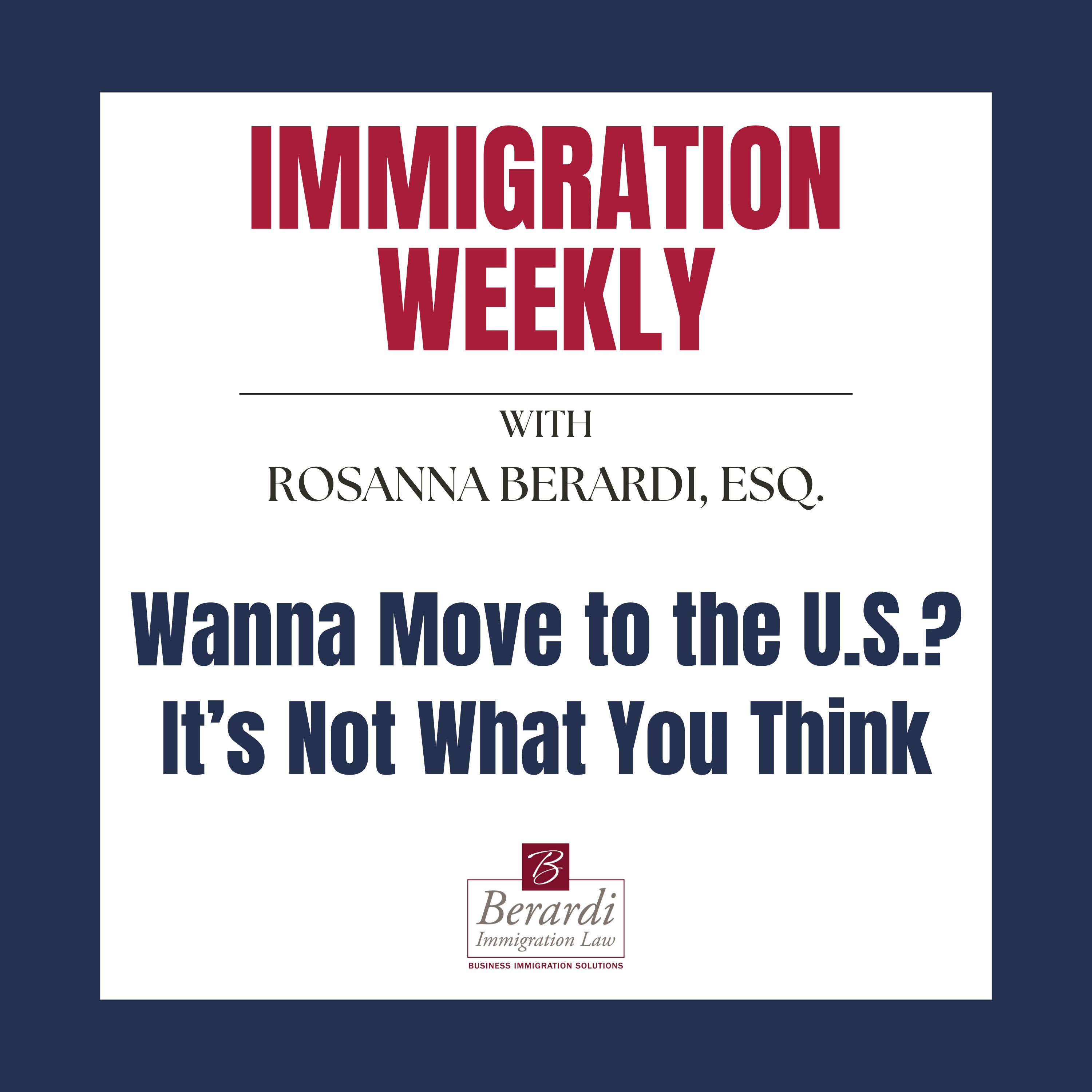 Wanna Move to the U.S.? It’s Not What You Think episode artwork