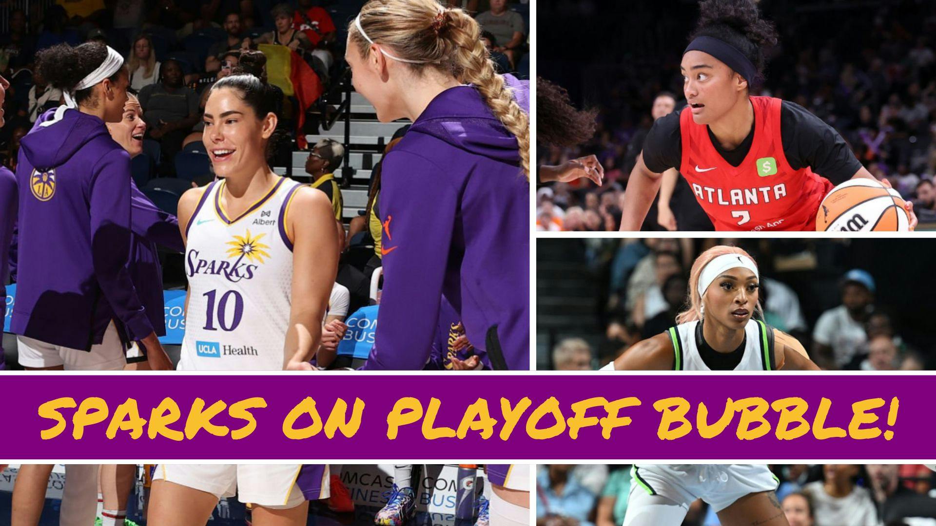 Plum fighting for Sparks playoff spot, Carrington on Lynx & Paopao's Dream 2nd | WNBA San Diego Update