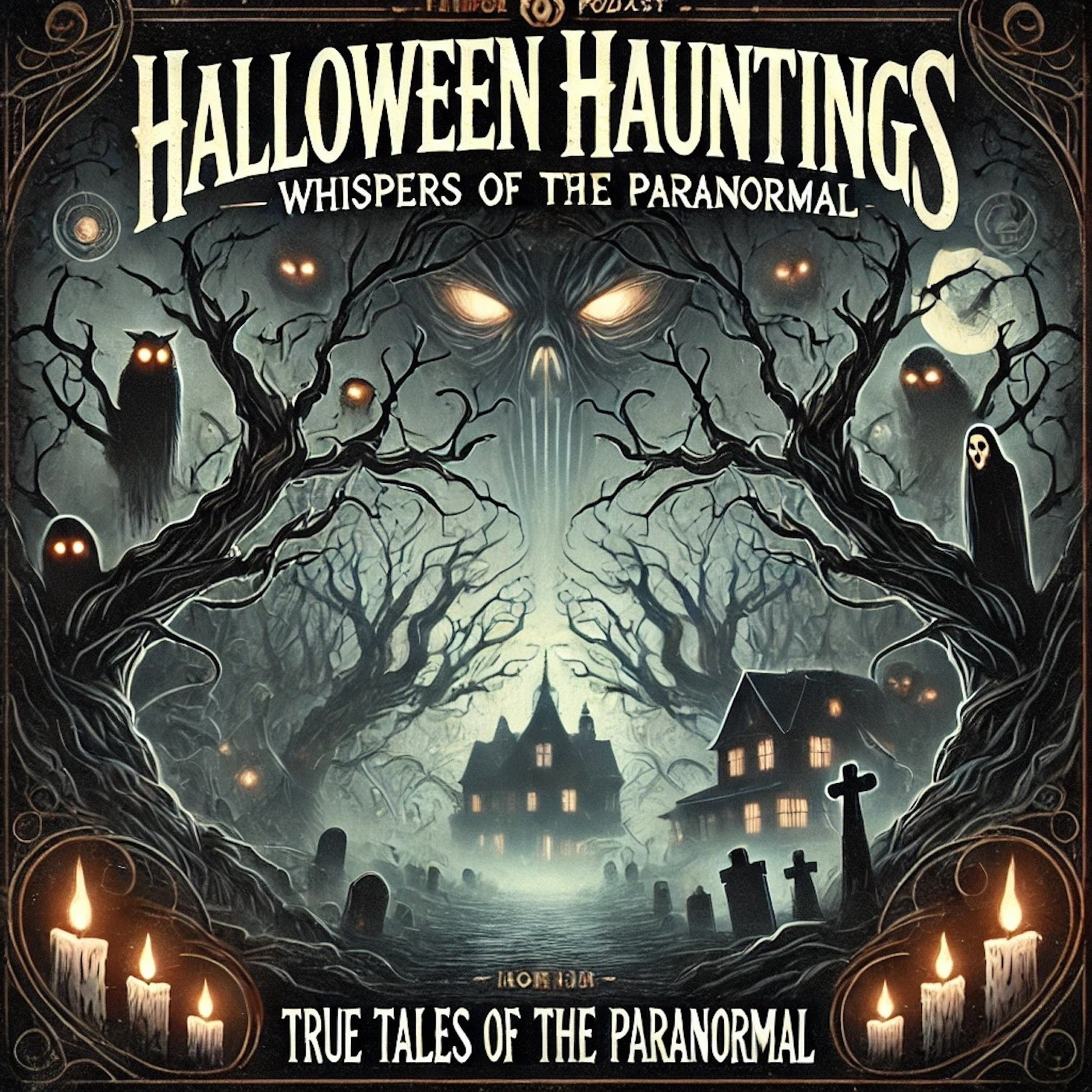 Halloween Hauntings: True Tales of The Paranormal podcast artwork