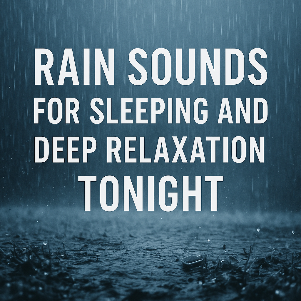 Rain Sounds for Sleeping and Deep Relaxation Tonight