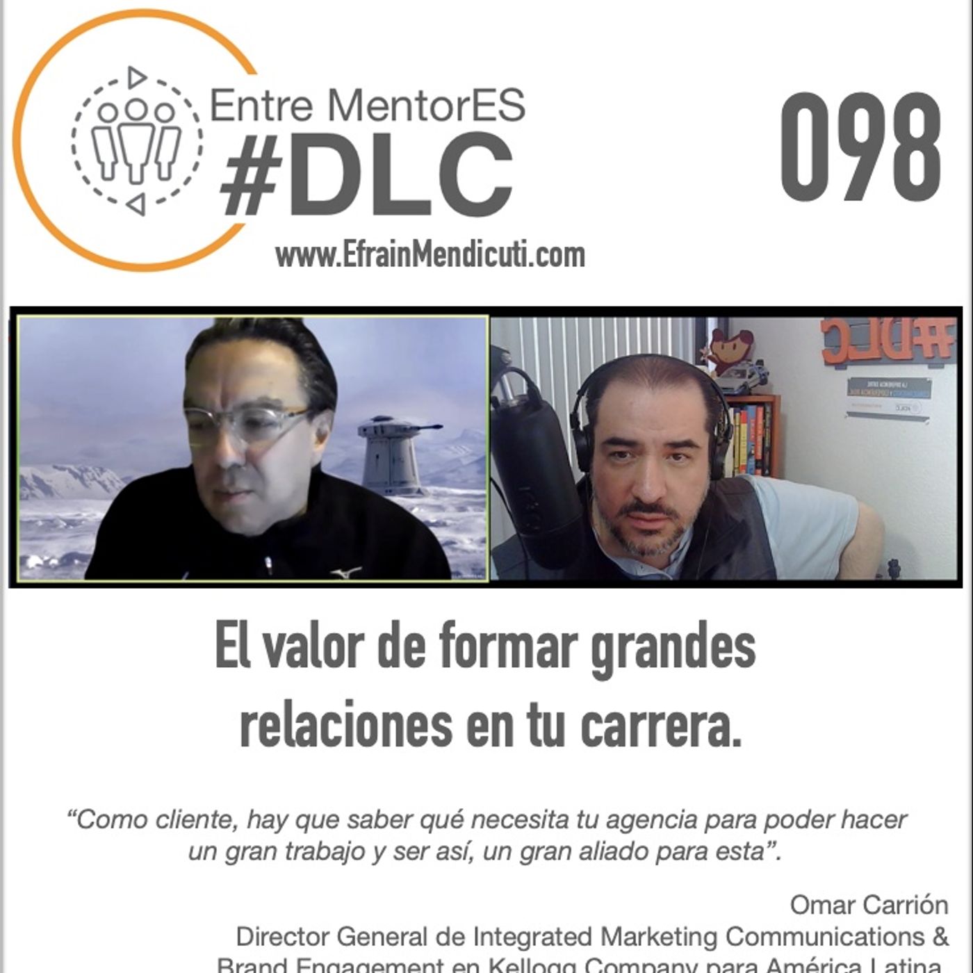 #DLC 098 con Omar Carrion episode artwork