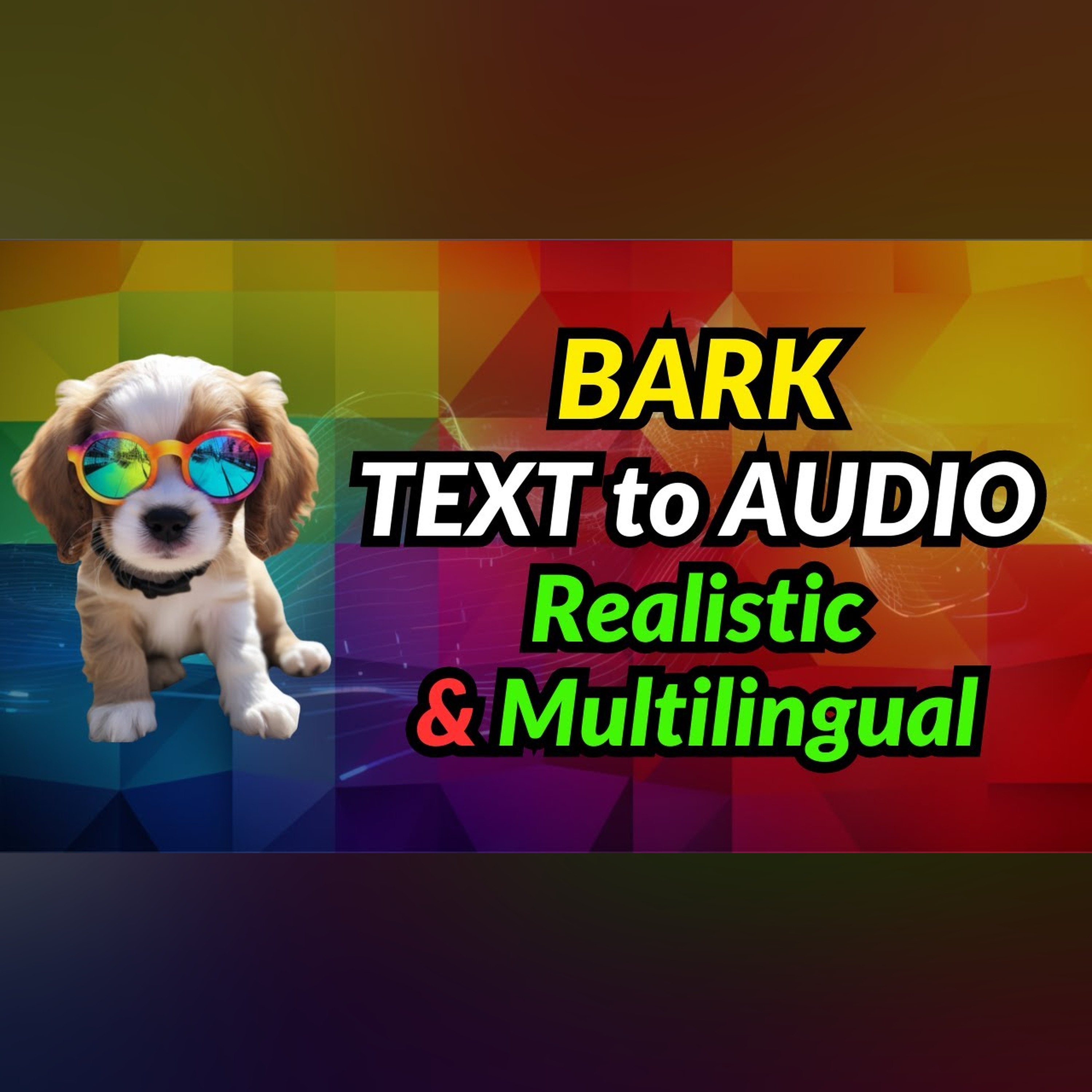 BARK: BEST FREE Text-to-Audio Model 🤖🎵 | High-Quality Speech and Emotions in Multiple Languages 🎙️😂