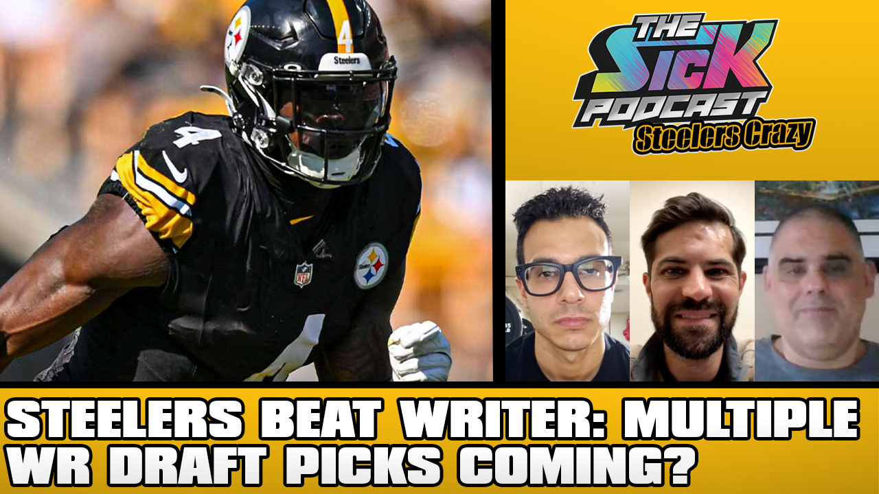 Steelers Talk #258 - Steelers Beat Writer: Multiple WR Draft Picks Coming? episode artwork