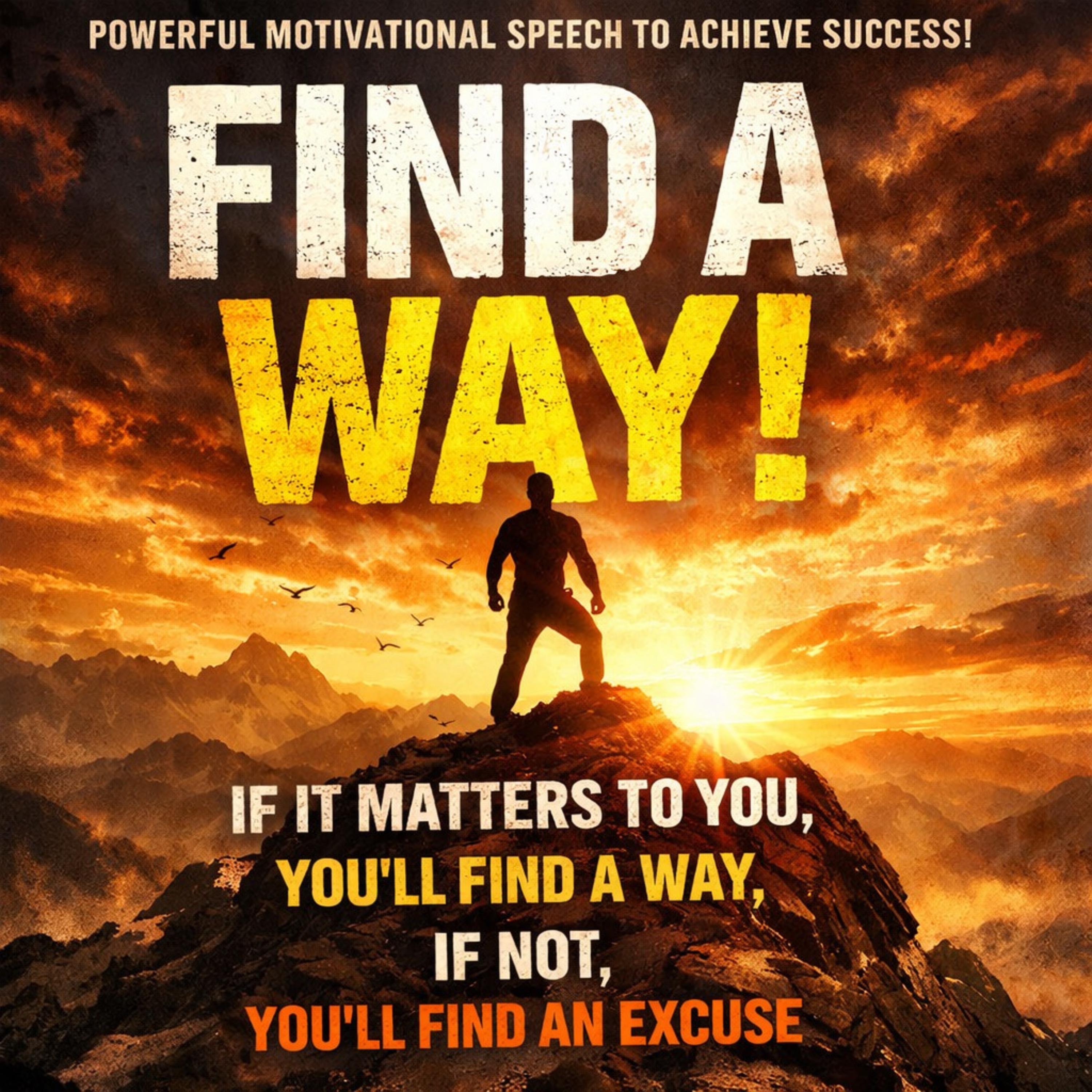 FIND A WAY – Powerful Motivational Speech To Achieve Success! episode artwork