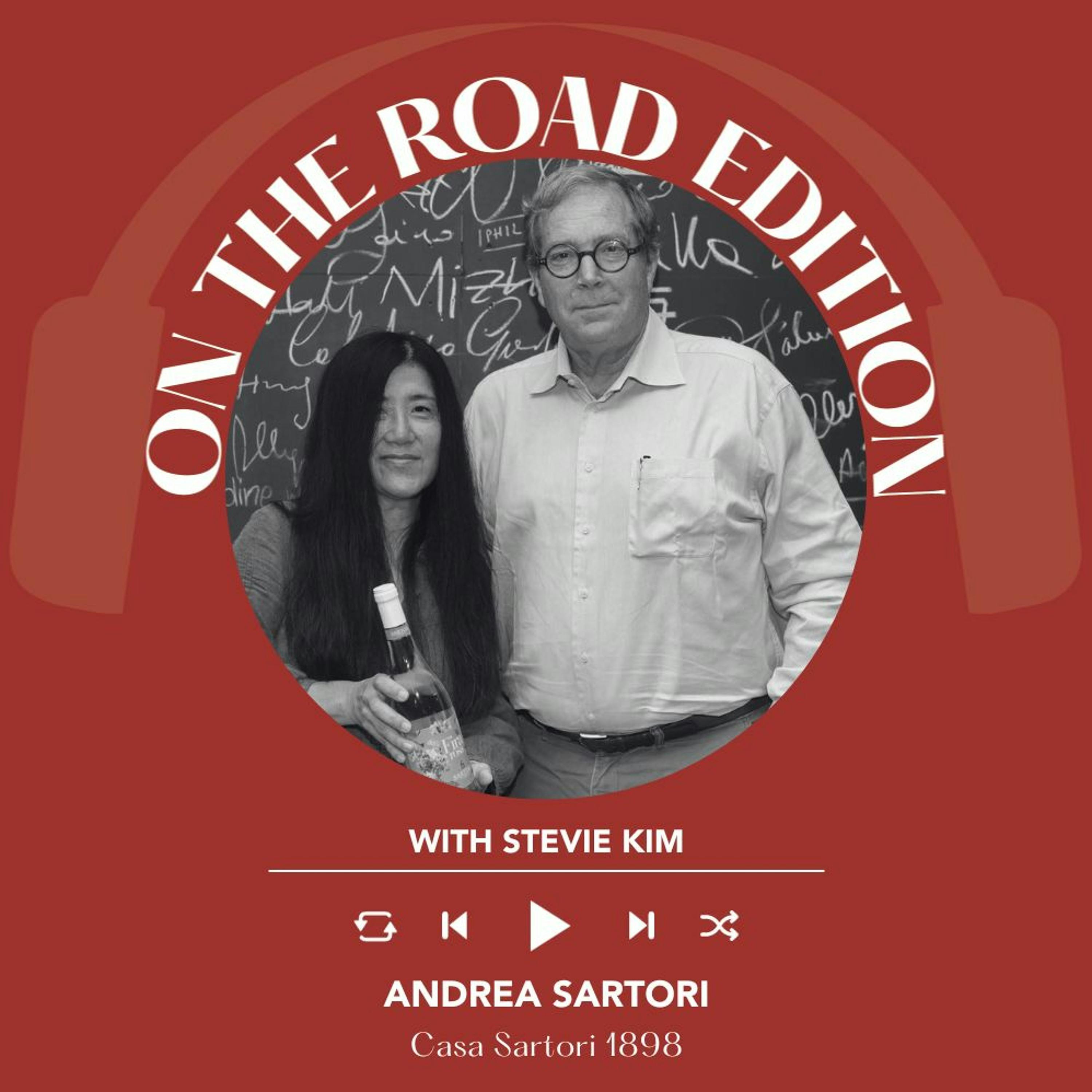 Ep. 1581 Andrea Sartori | On The Road With Stevie Kim