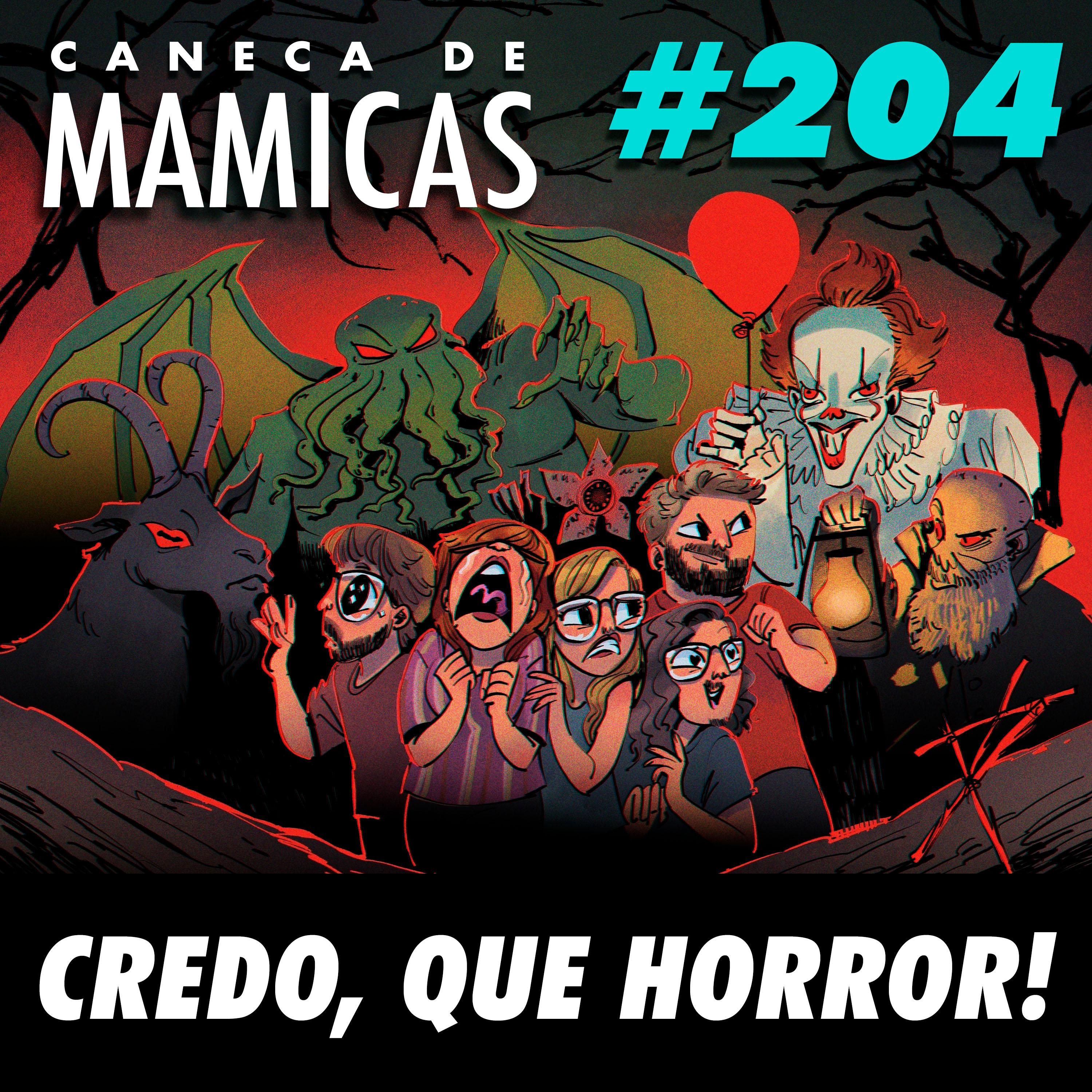 Caneca de Mamicas 204 - Credo, Que Horror!