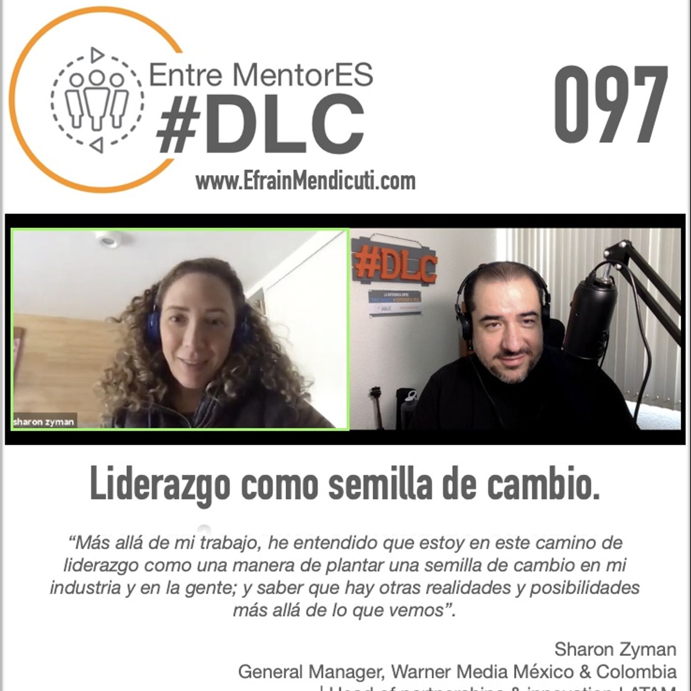 #DLC 097 con Sharon Zyman episode artwork
