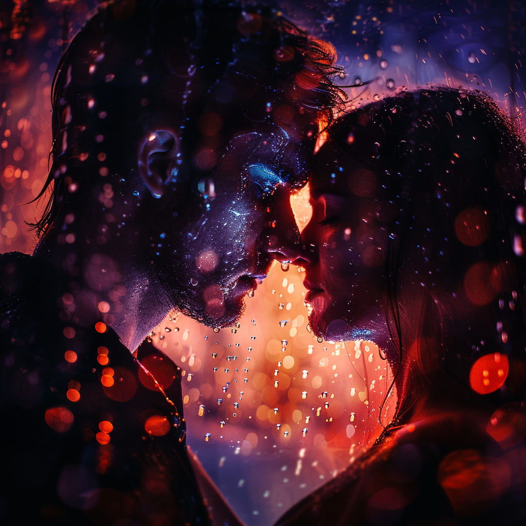 SELF LOVE NIGHT & RAIN | 528 Hz Healing Love Frequency Meditation & Sleep Music | Positive Energy