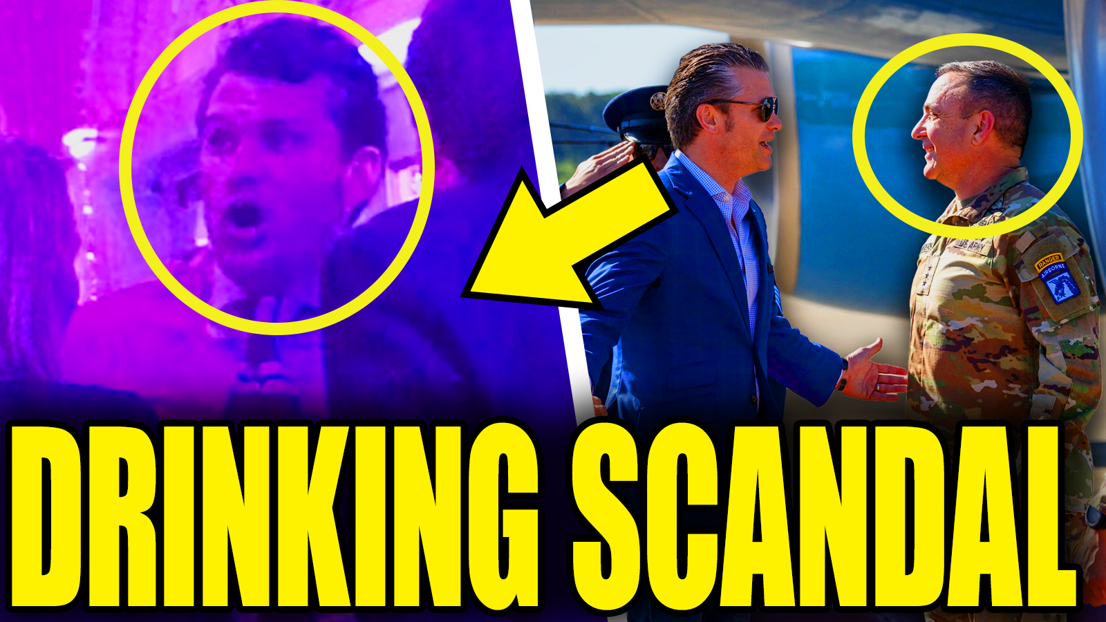 Hegseth Work Drinking Scandal Erupts As Troops Kicked Out Of Meeting