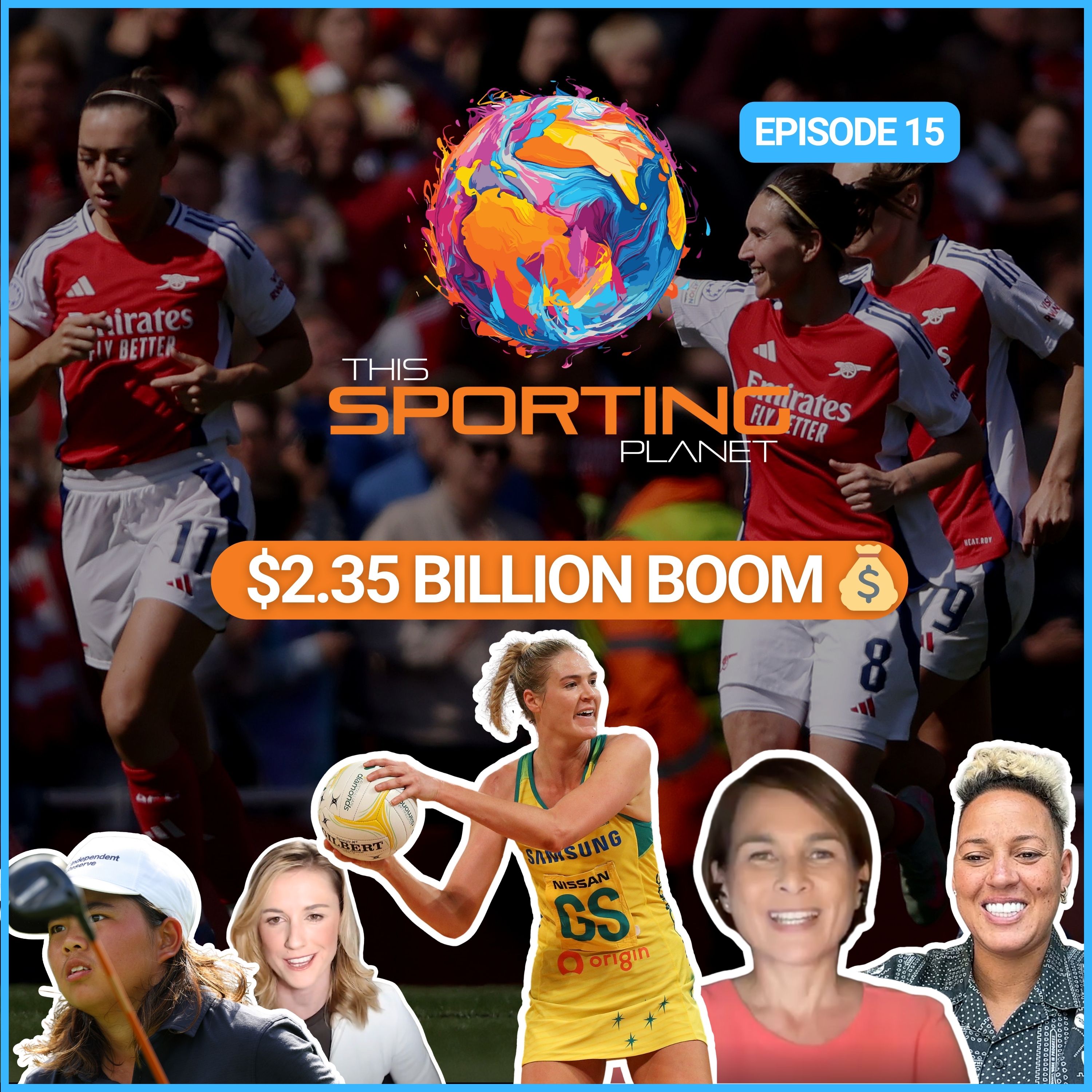 Women's Sport Special: Netball, Football, Golf & The Future of Female Athletes episode artwork
