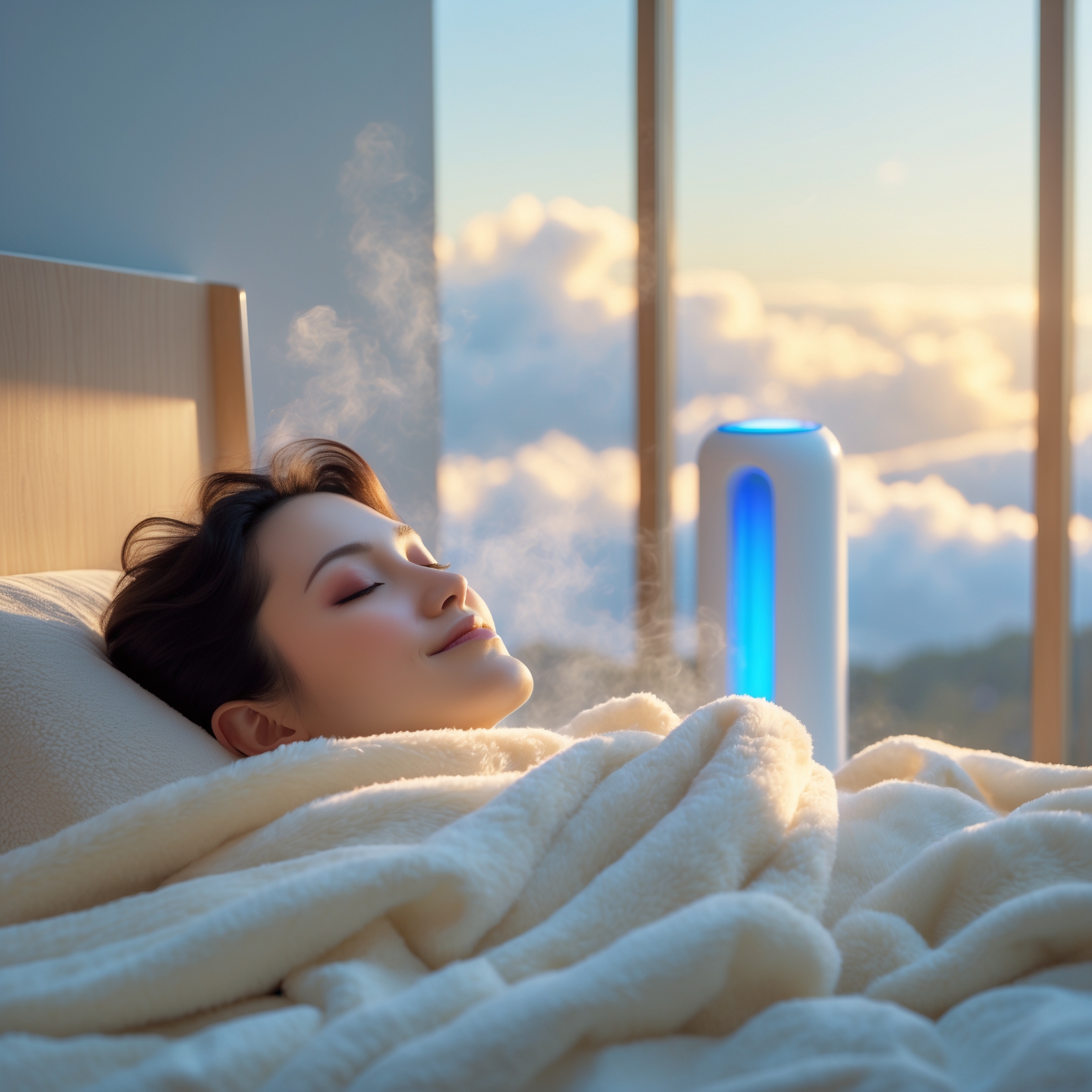 🌬️ Deep Sleep with Soothing Air-Purifier Sound | 8 Hours of Relaxation ★Meditation ★ASMR