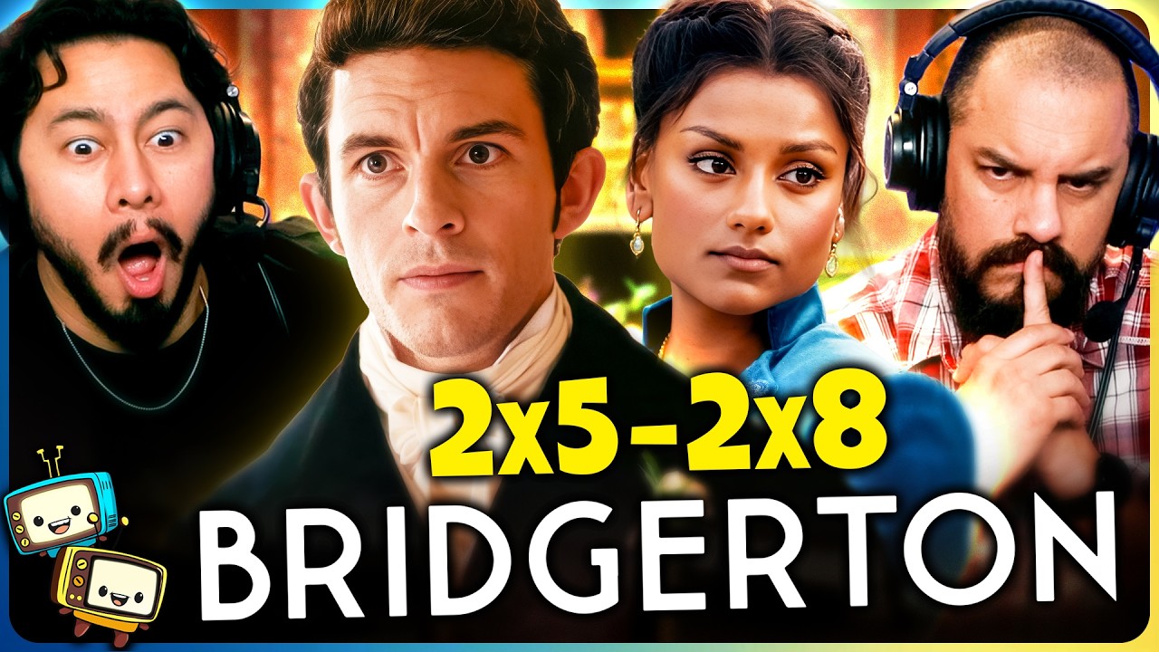 BRIDGERTON 2x5, 2x6, 2x7 & 2x8 Reaction & Discussion! | First Time Watch! episode artwork