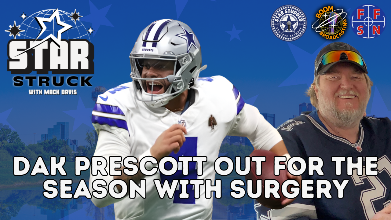 BREAKING! Cowboys QB Dak Prescott Out for Season episode artwork