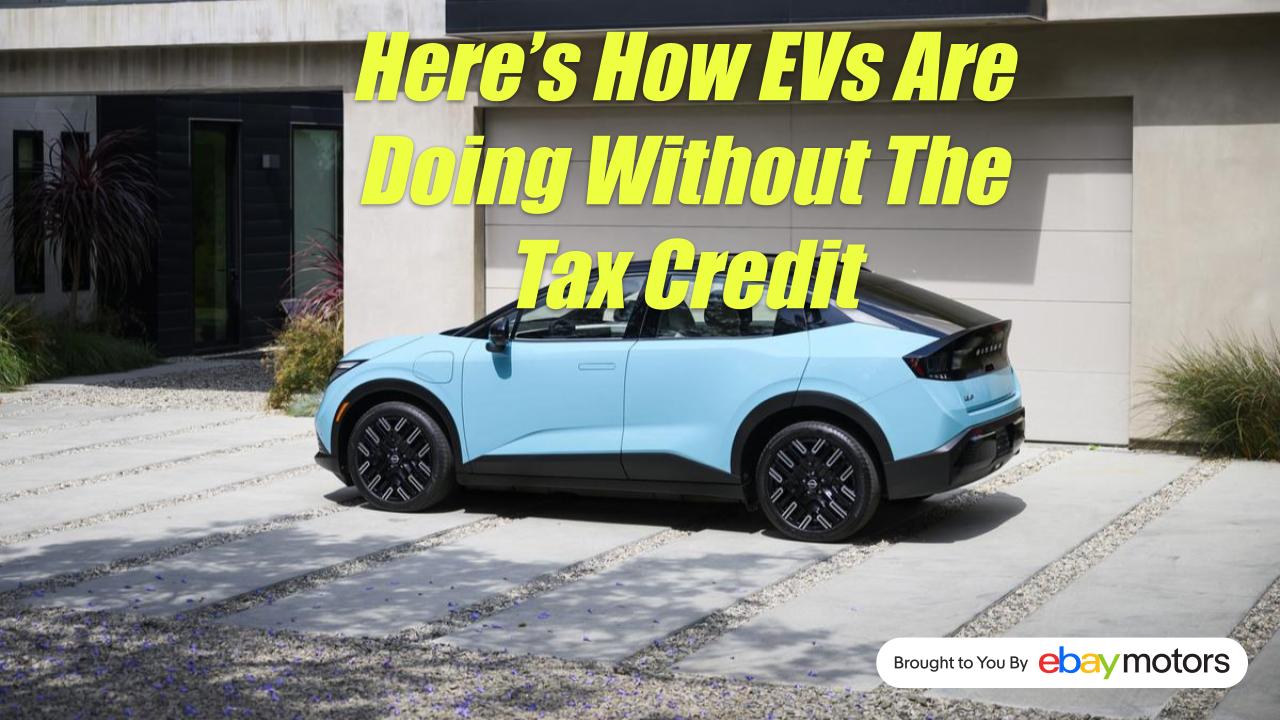 How Are EVs Doing Without The Federal Tax Credit?