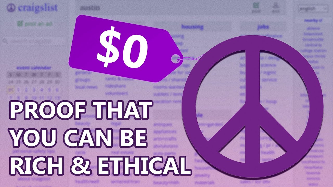 224 Million Users = $0 Revenue - Craigslist | Logically Answered