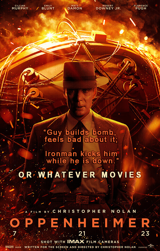 OPPENHEIMER | Or Whatever Movies | Episode 194 episode artwork