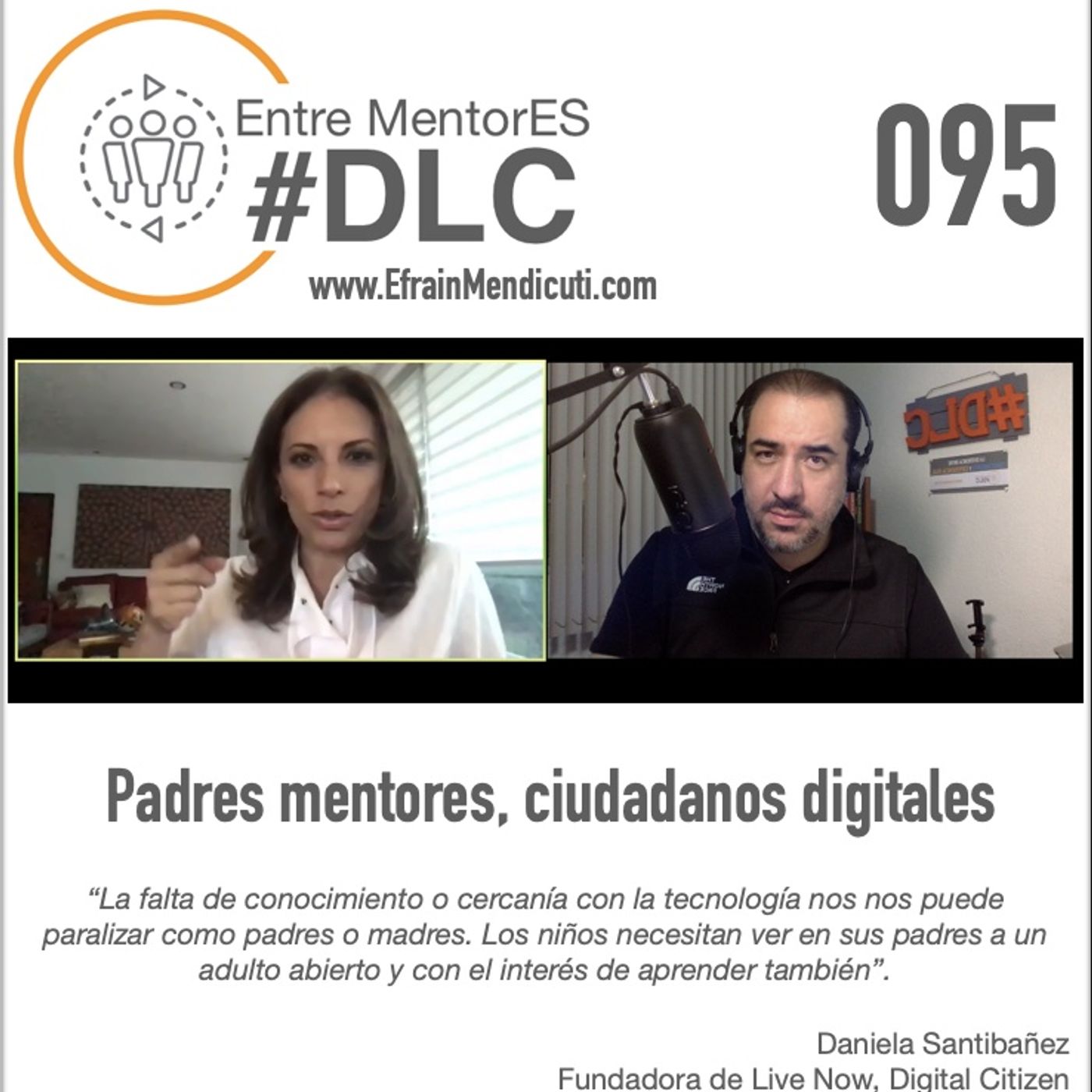 #DLC 095 con Daniela Santibañez episode artwork