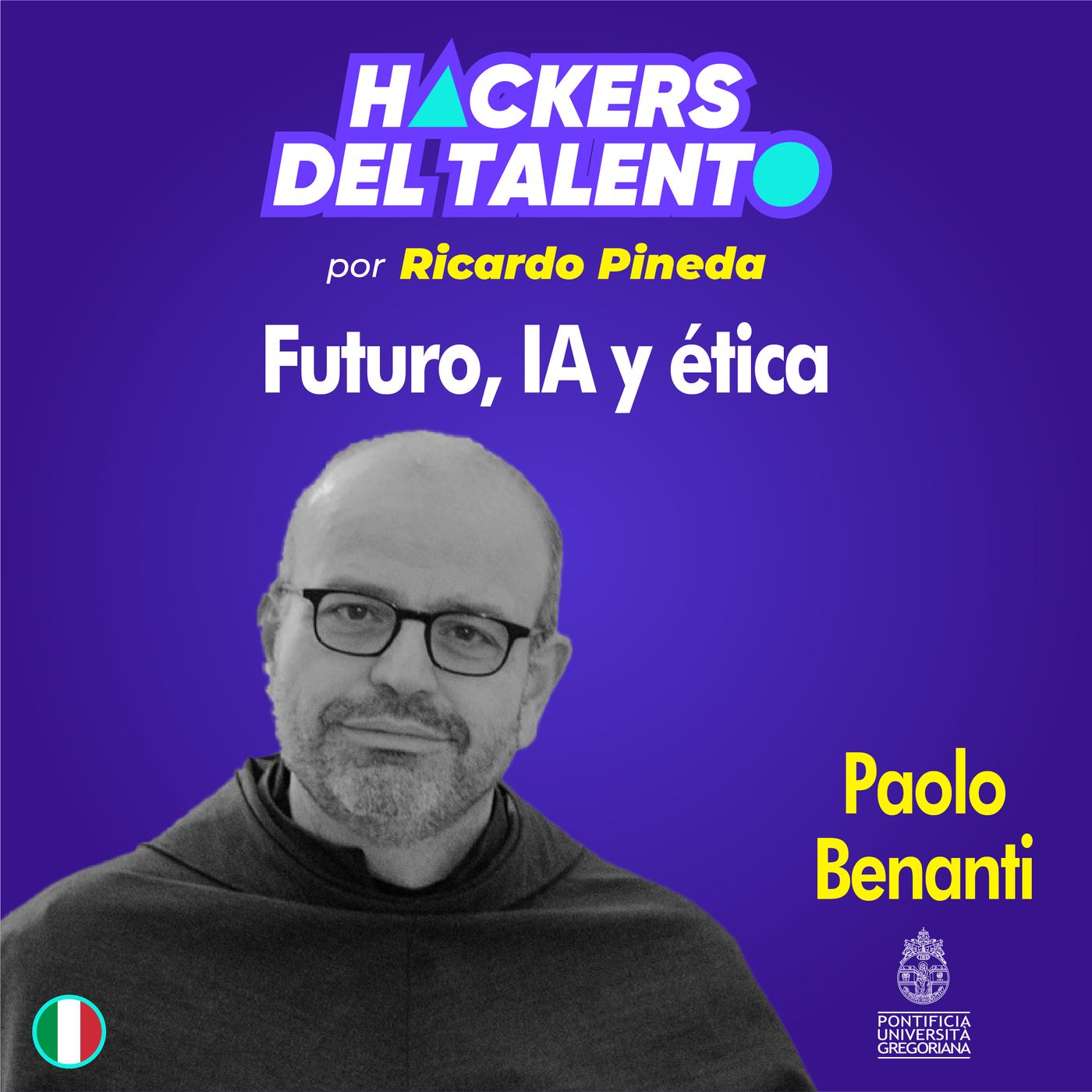 259. Futuro, Inteligencia Artificial  y ética - Paolo Benanti (Universidad Gregoriana) - ING/ESP episode artwork