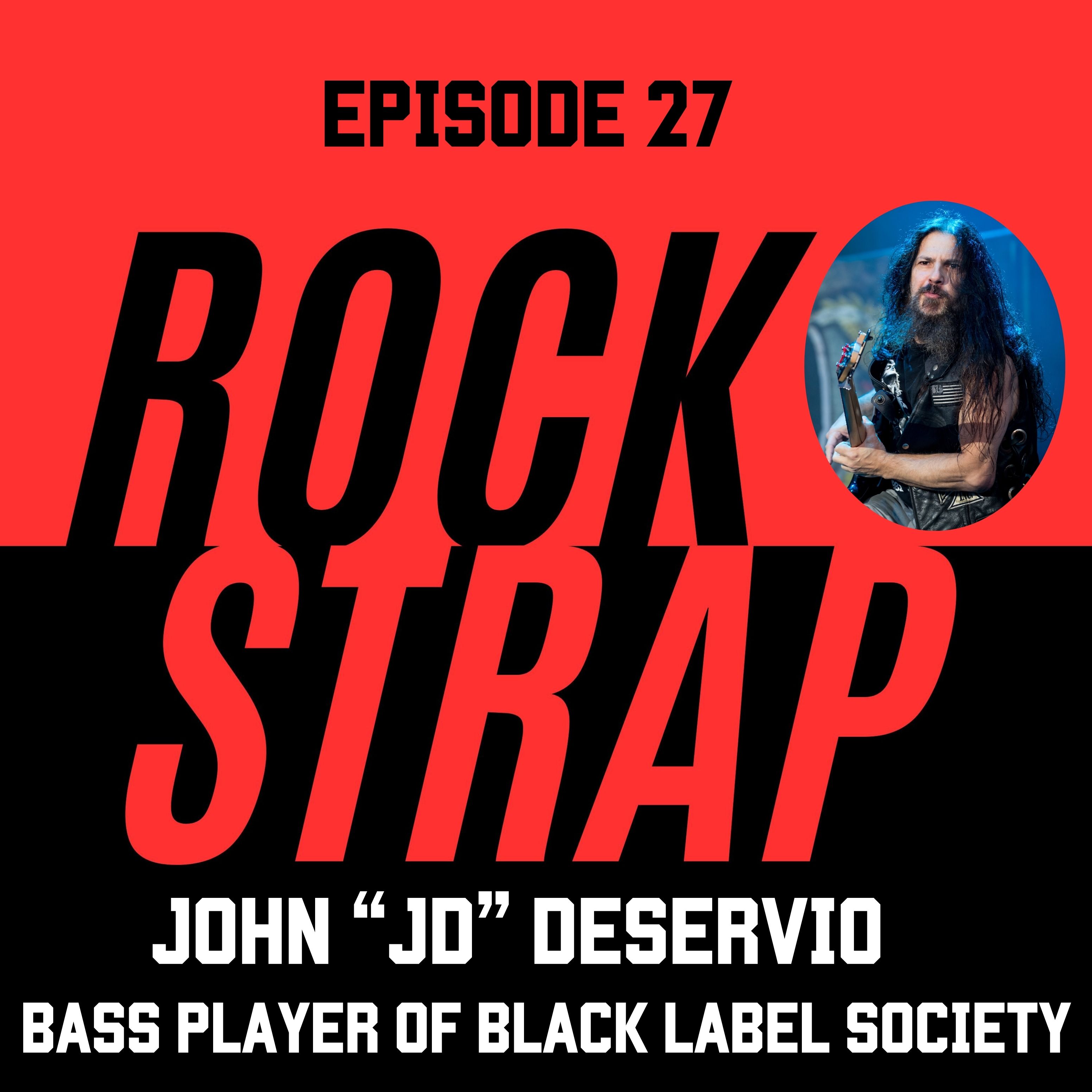 John "JD" DeServio - Black Label Society Bass Player on Hockey, Football, and...Wiffle Ball?