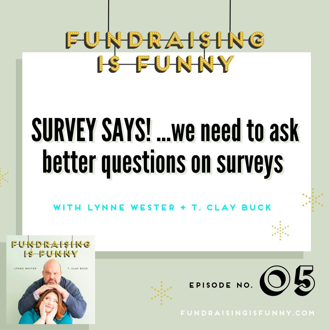 SURVEY SAYS! ...we need to ask better questions on surveys ✅❎