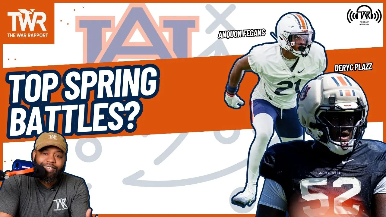 The 4 Position Group Battles Shaping Alex Golesh’s Year 1 at Auburn The 4 Position Group Battles Shaping Alex Golesh’s Year 1 at Auburn