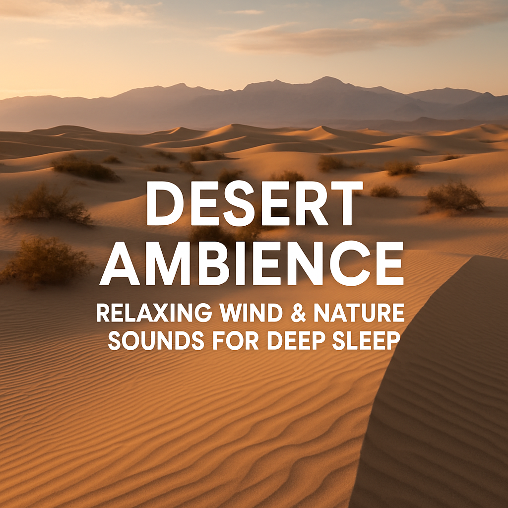 Desert Ambience | Relaxing Wind & Nature Sounds for Deep Sleep