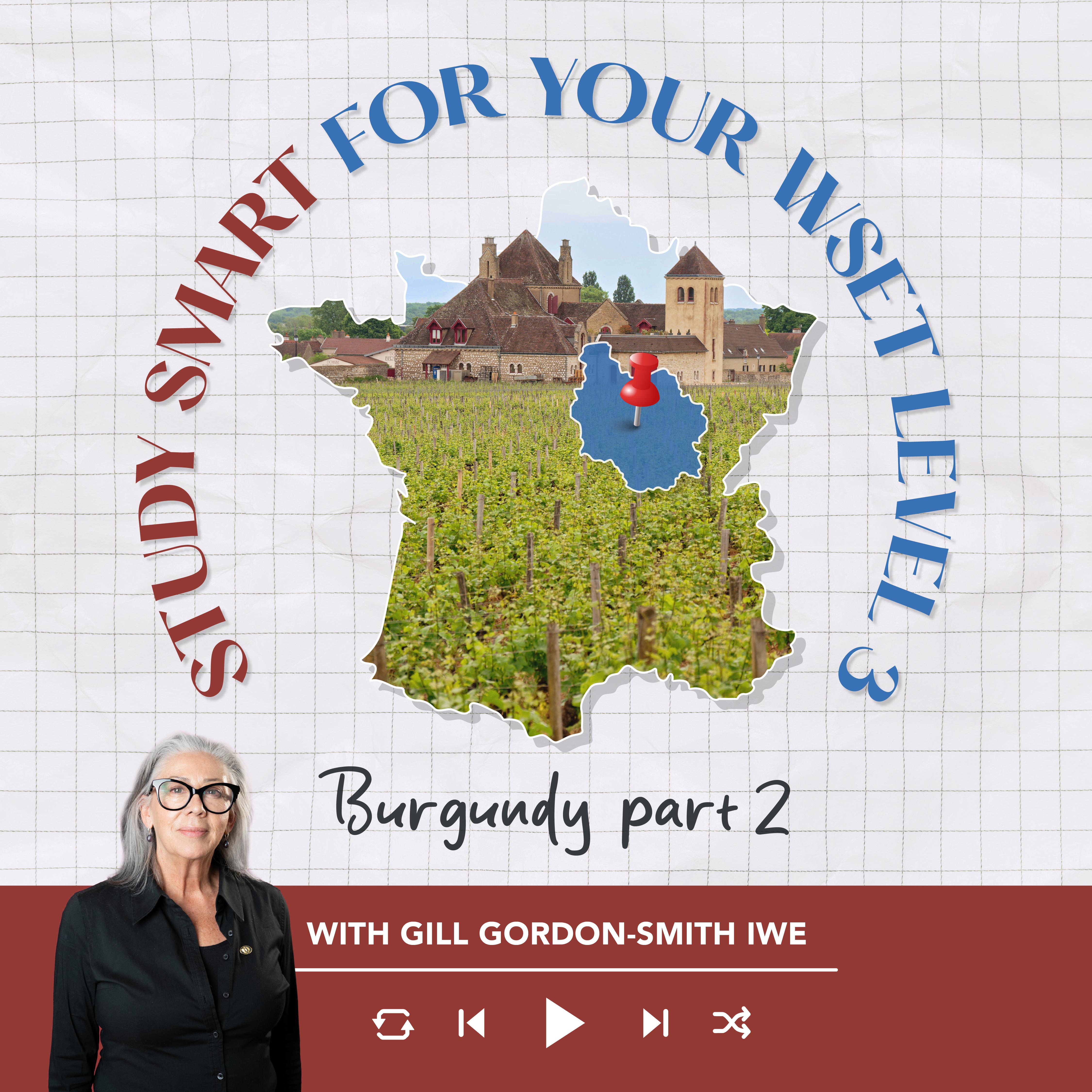 Ep. 2740 Ep. 6: Burgundy Pt 2 - Côte d'Or, Côte Chalonnaise, Mâconnais | Study Smart for your WSET Level 3