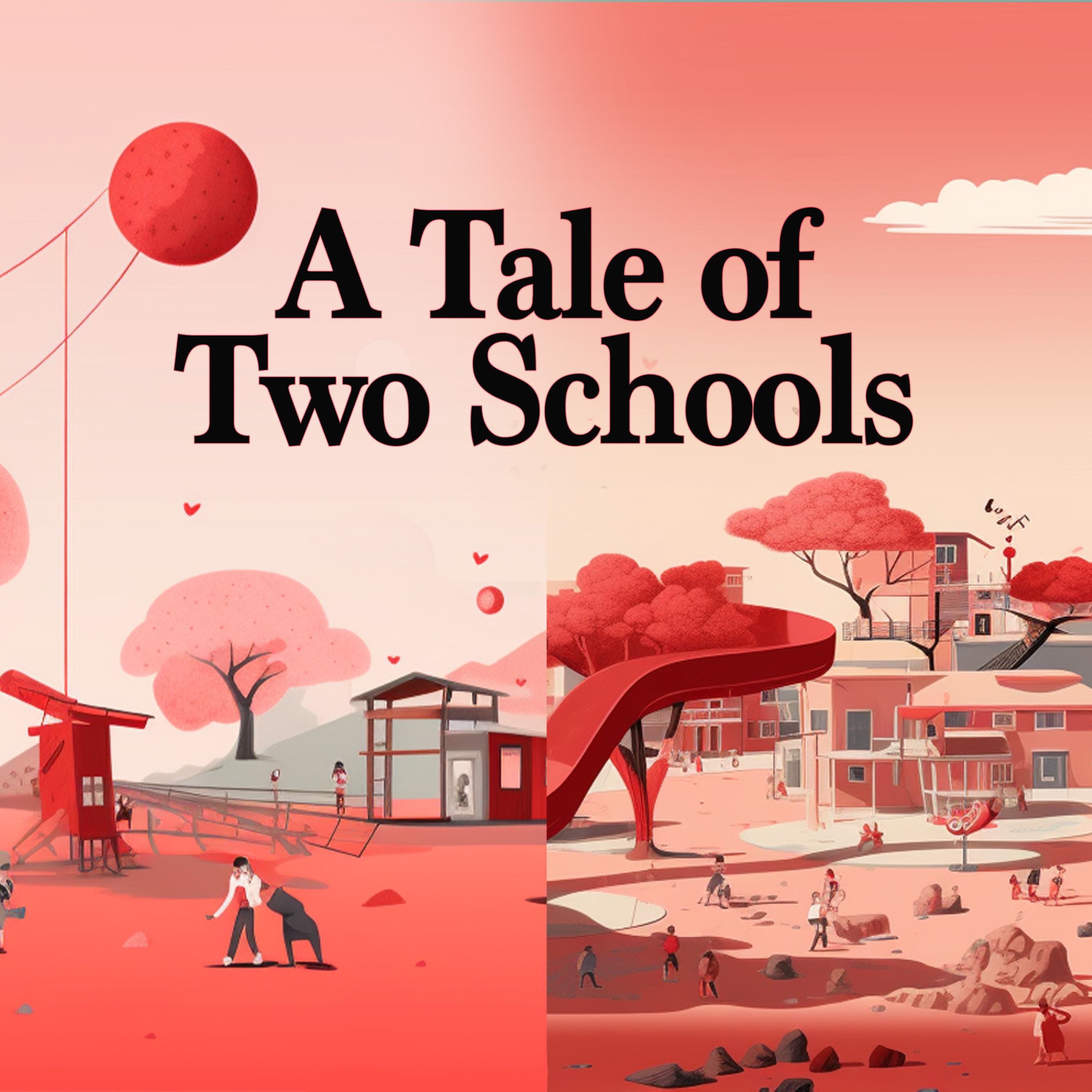 A Tale of Two Schools podcast artwork