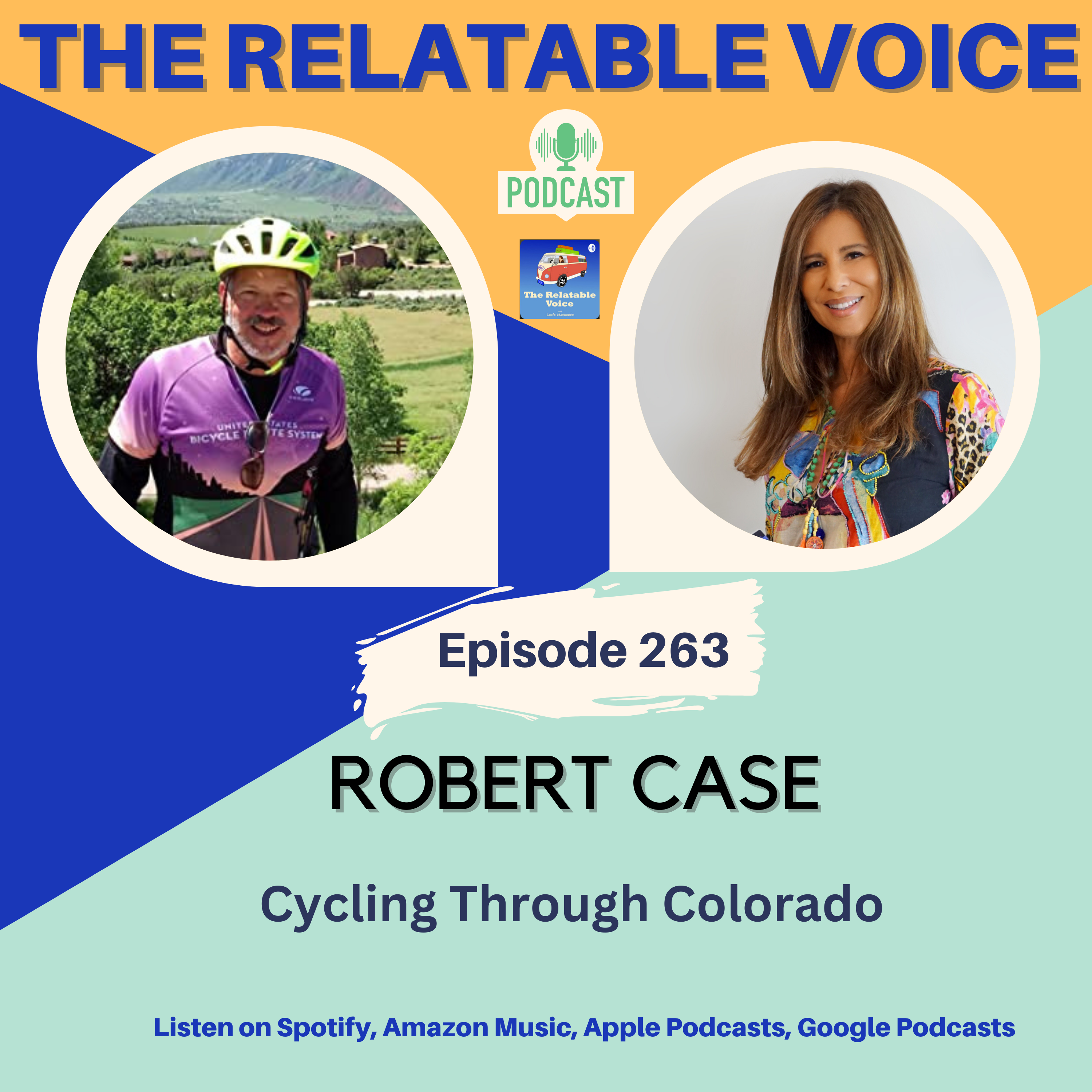 Cycling Through Columbine, with the author and bicycle-Poet  Robert Case episode artwork