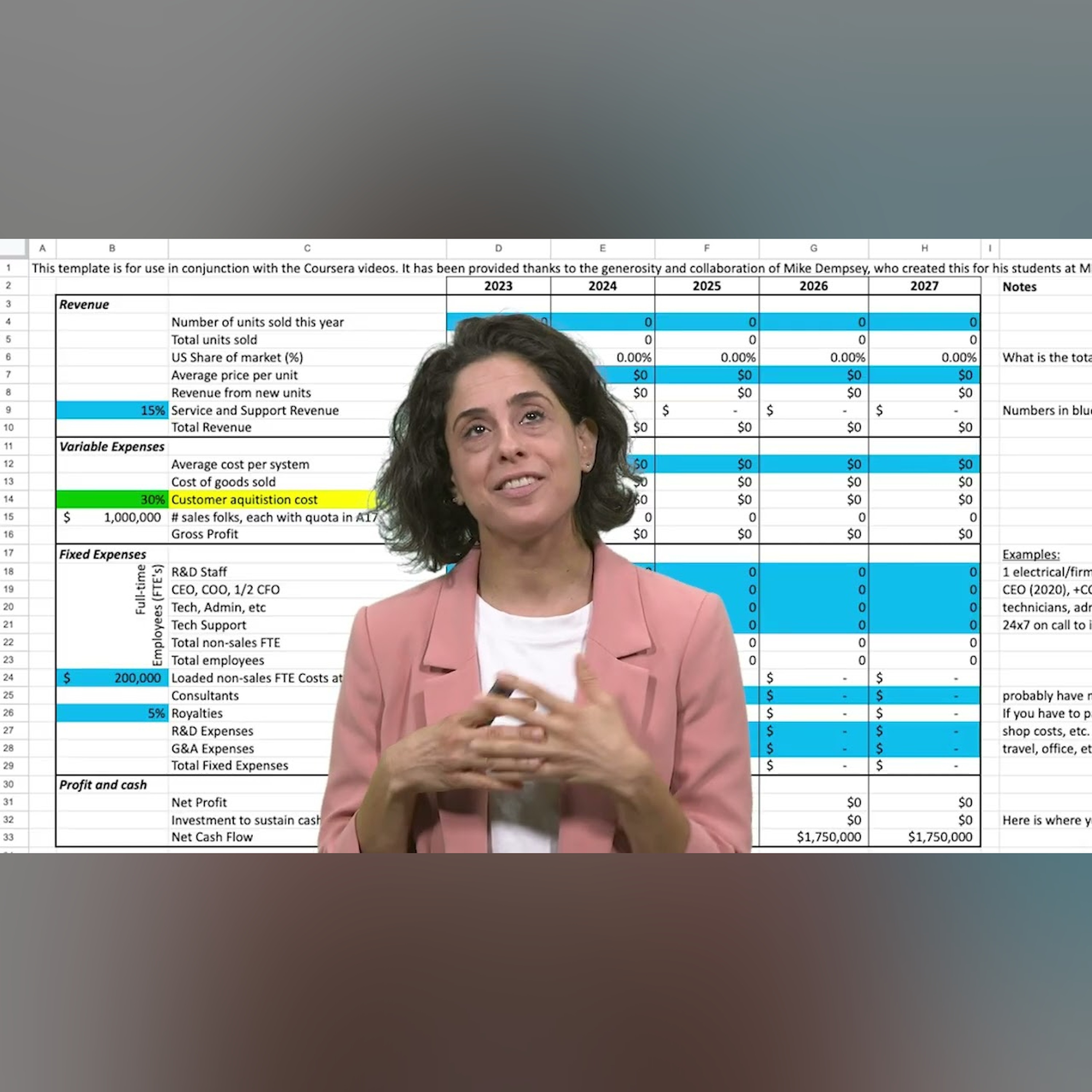 706 | Master Your Financial Template: From Revenue to Profit – Social Entrepreneurship Course